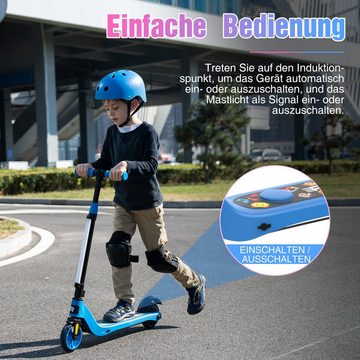 RCB TECH Miniscooter tolles Weihnachtsgeschenk für Kinder von 4-8, 5,5 Zoll Elektroroller, 80,00 W, 8,00 km/h