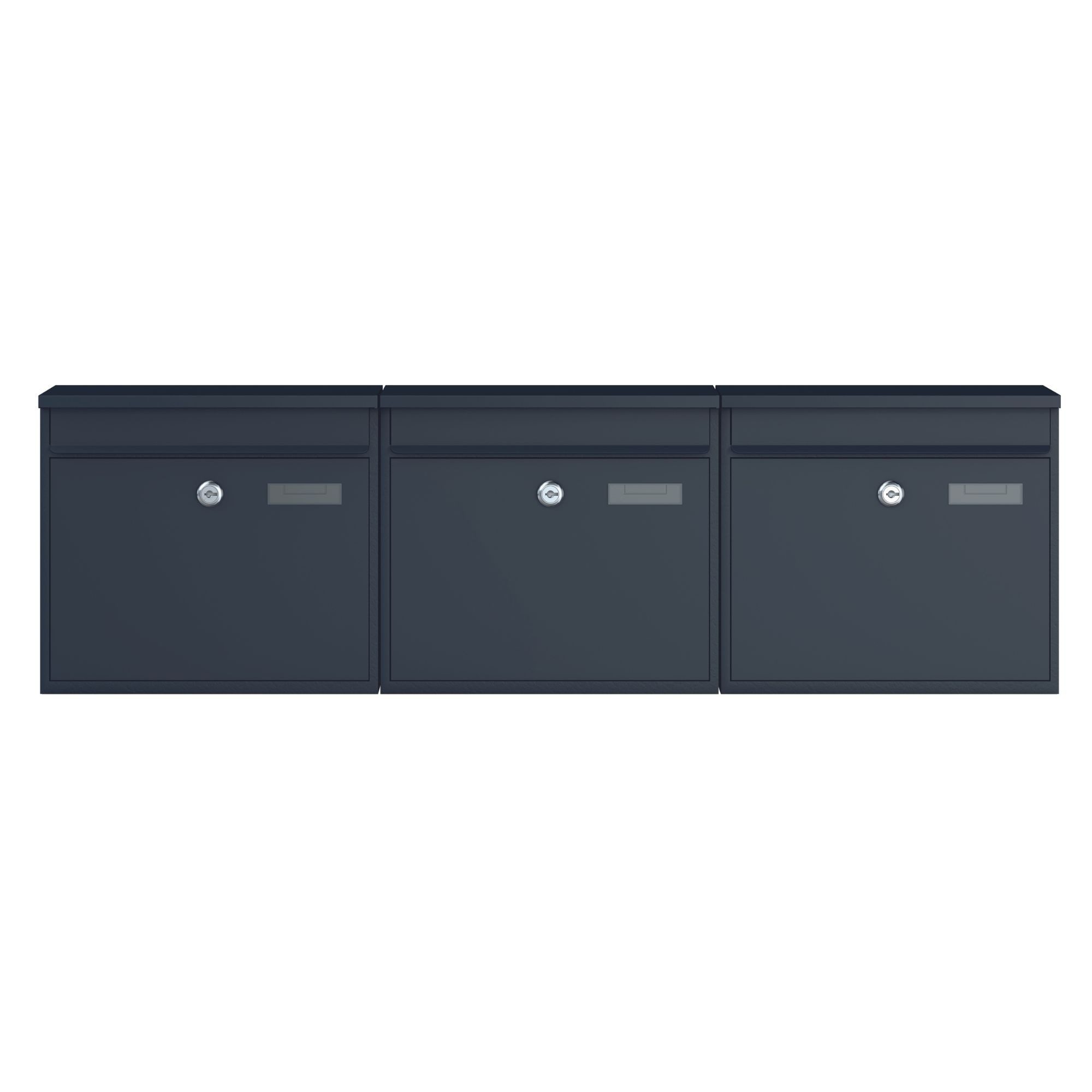 BASI Wandbriefkasten Wandbriefkasten (Spar-Set, 3-St), 3er günstig online kaufen