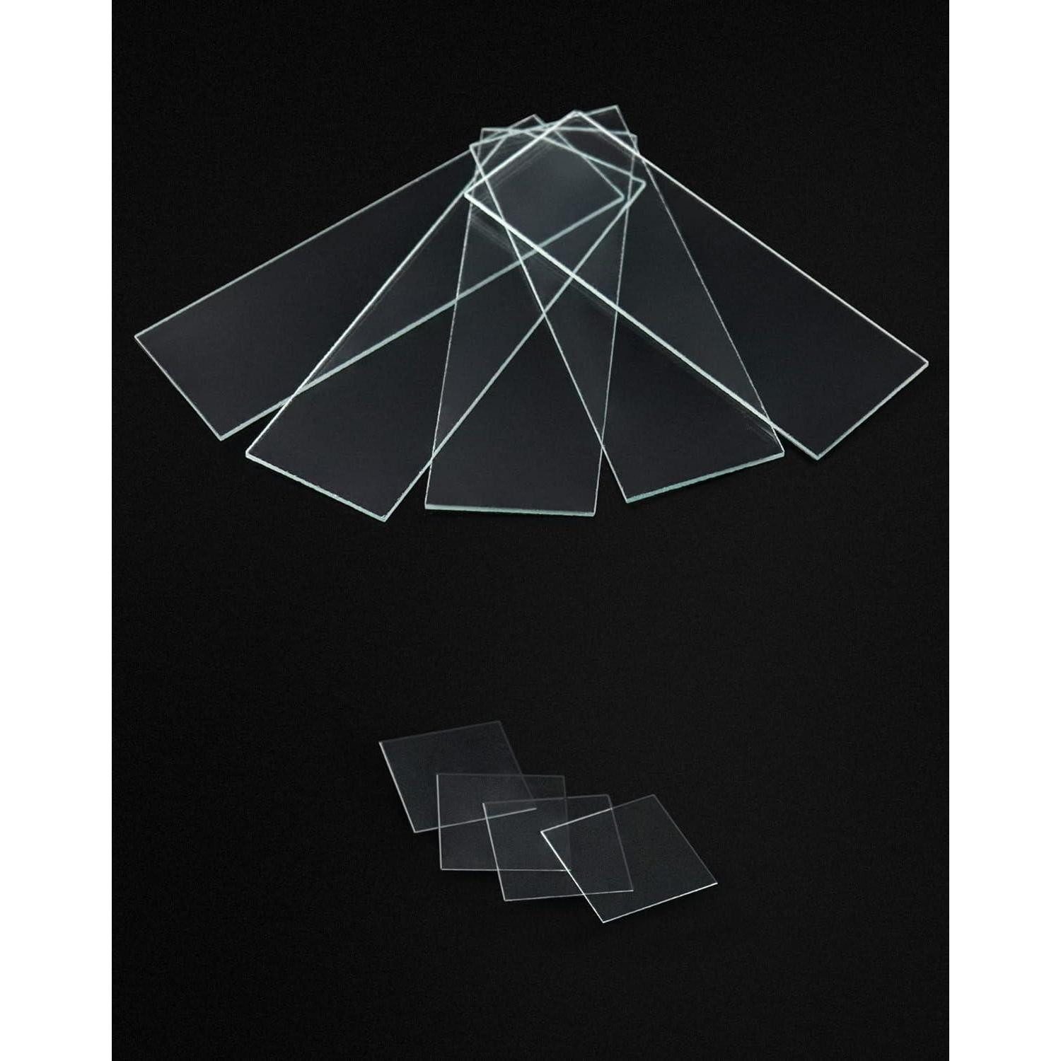 LuxusKollektion Objektträger Objektträger Deckgläser biologische Mikroskopie 50 Stück 76x26mm 100
