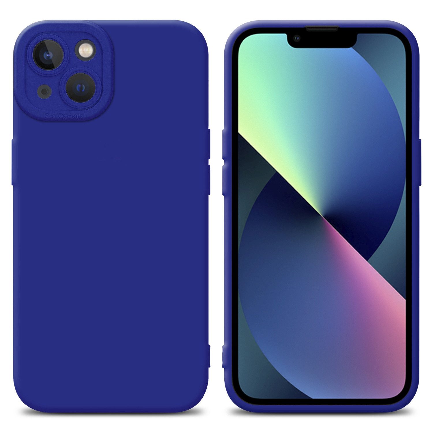 Cadorabo Handyhülle für iPhone 13 Hülle Apple iPhone 13, Hülle Schutzhülle TPU Silikon Case Cover