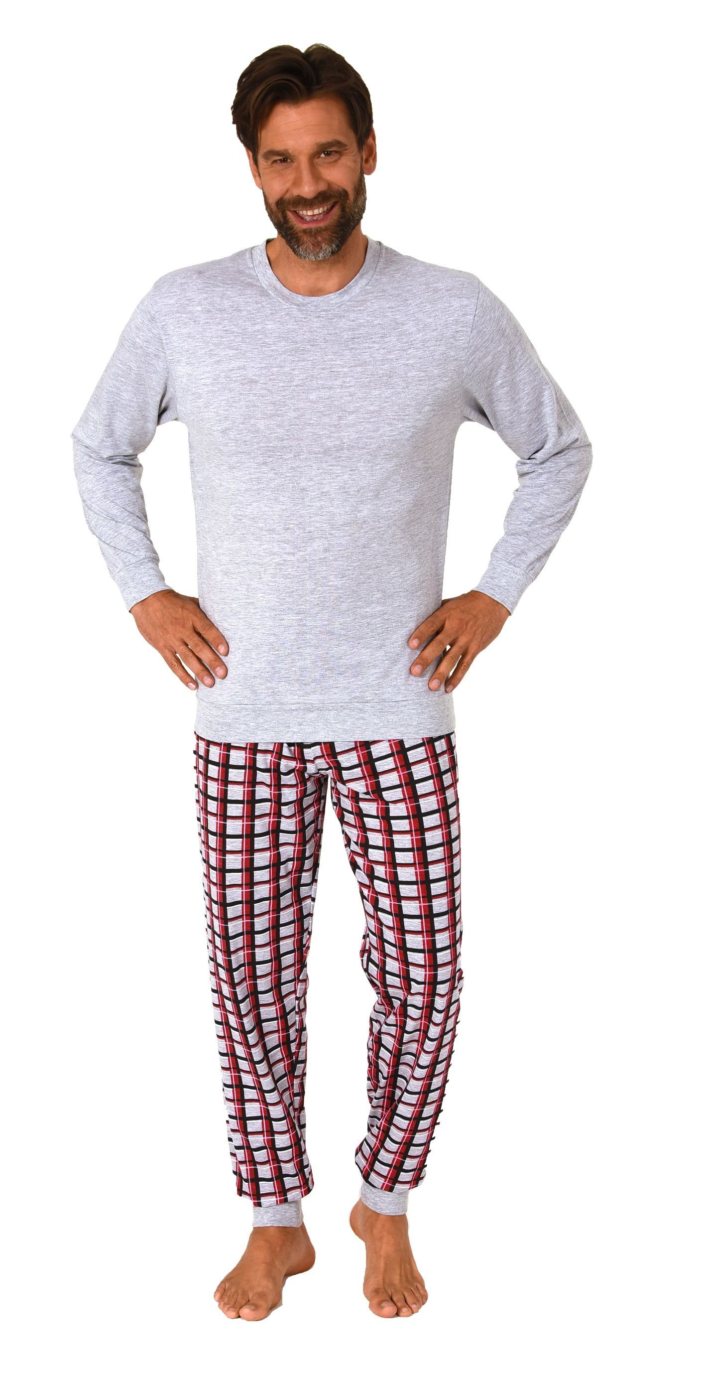 Normann Pyjama Normann Herren Pyjama lang günstig online kaufen