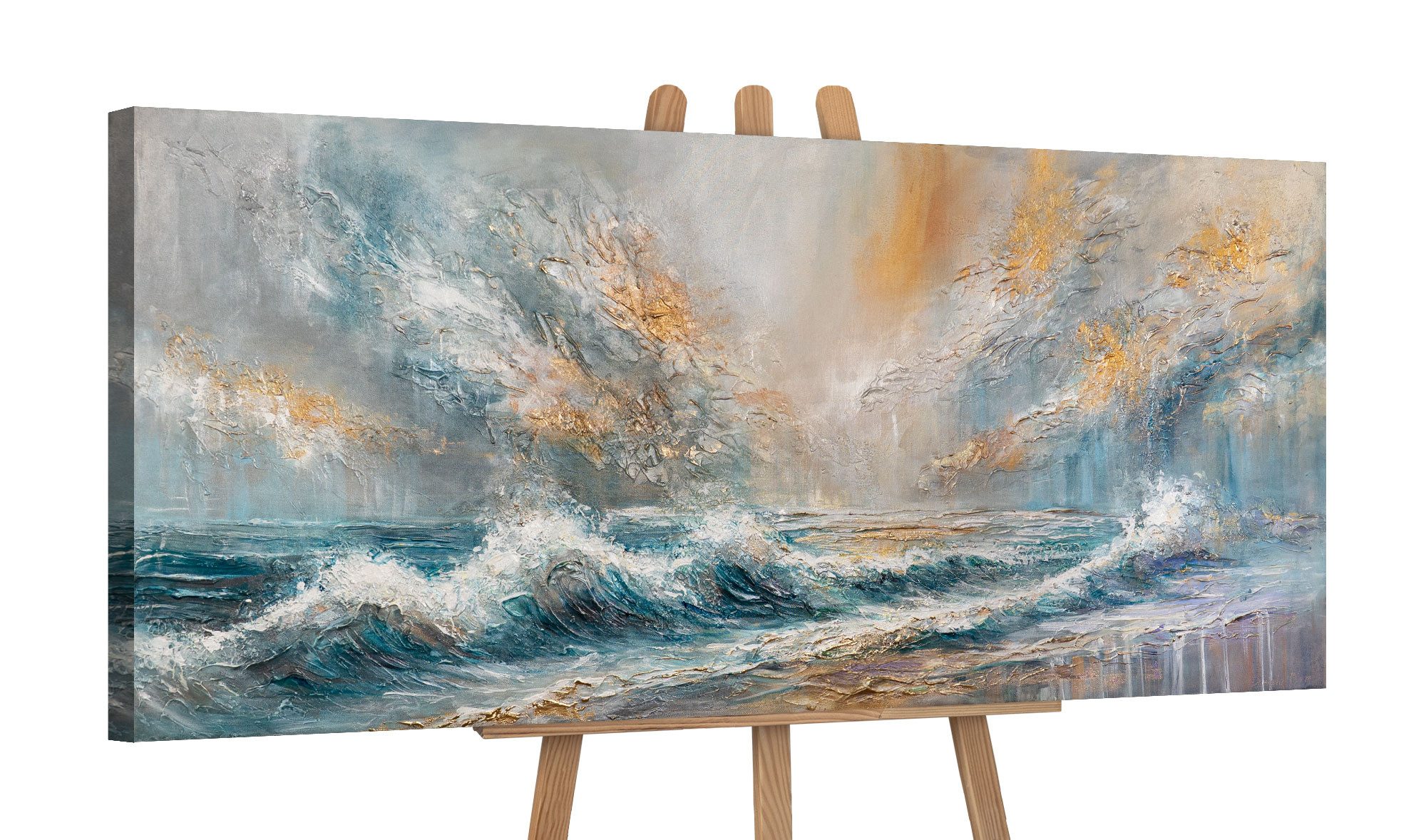 YS-Art Gemälde Wandbild Segelboot auf dem günstig online kaufen