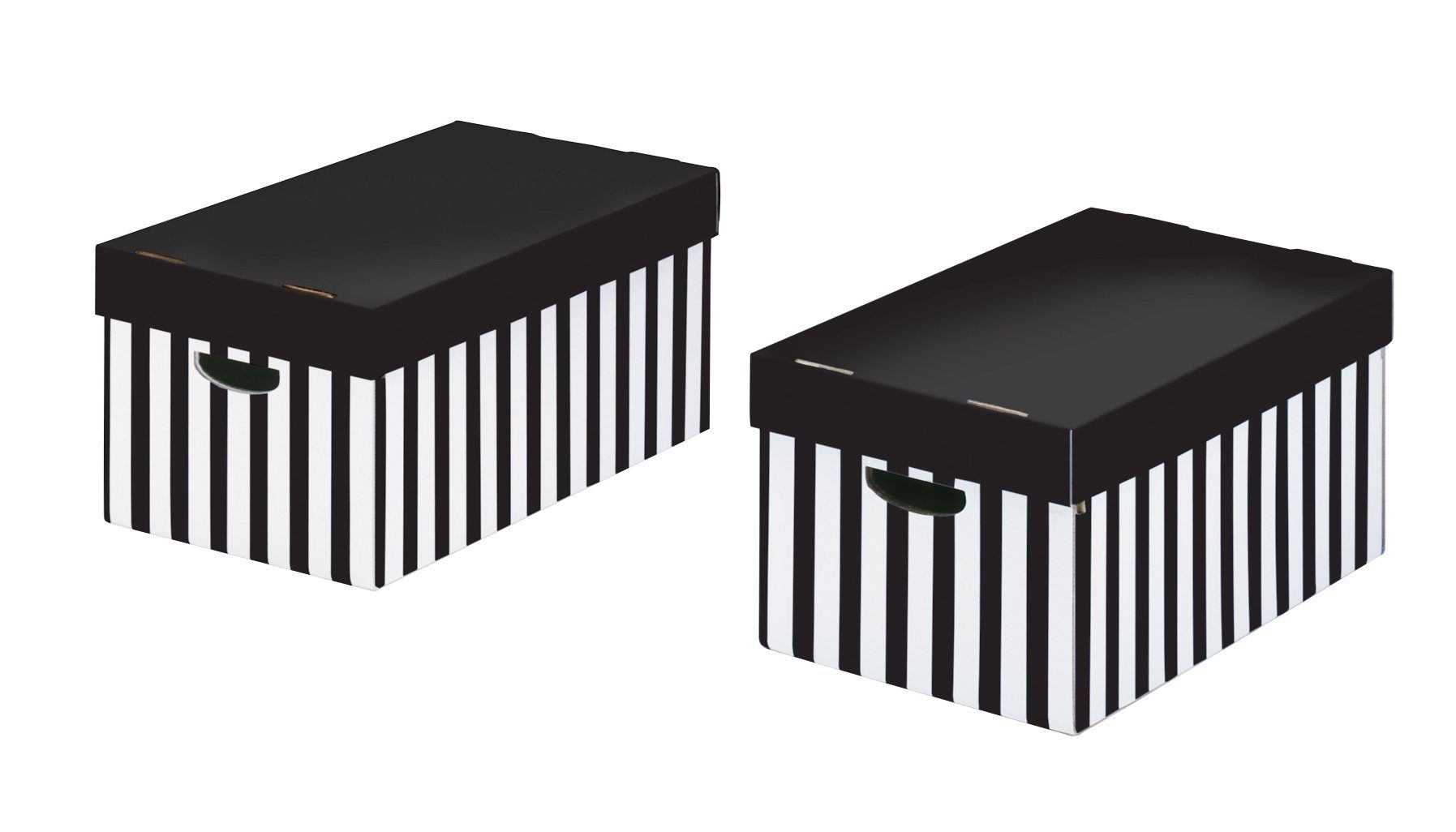 NIPS Aufbewahrungsbox STORE-BOX mit Deckel (2 St), B/H/T: 31 x 24,5 x 52 cm, Wellkarton, Karton, Pappe