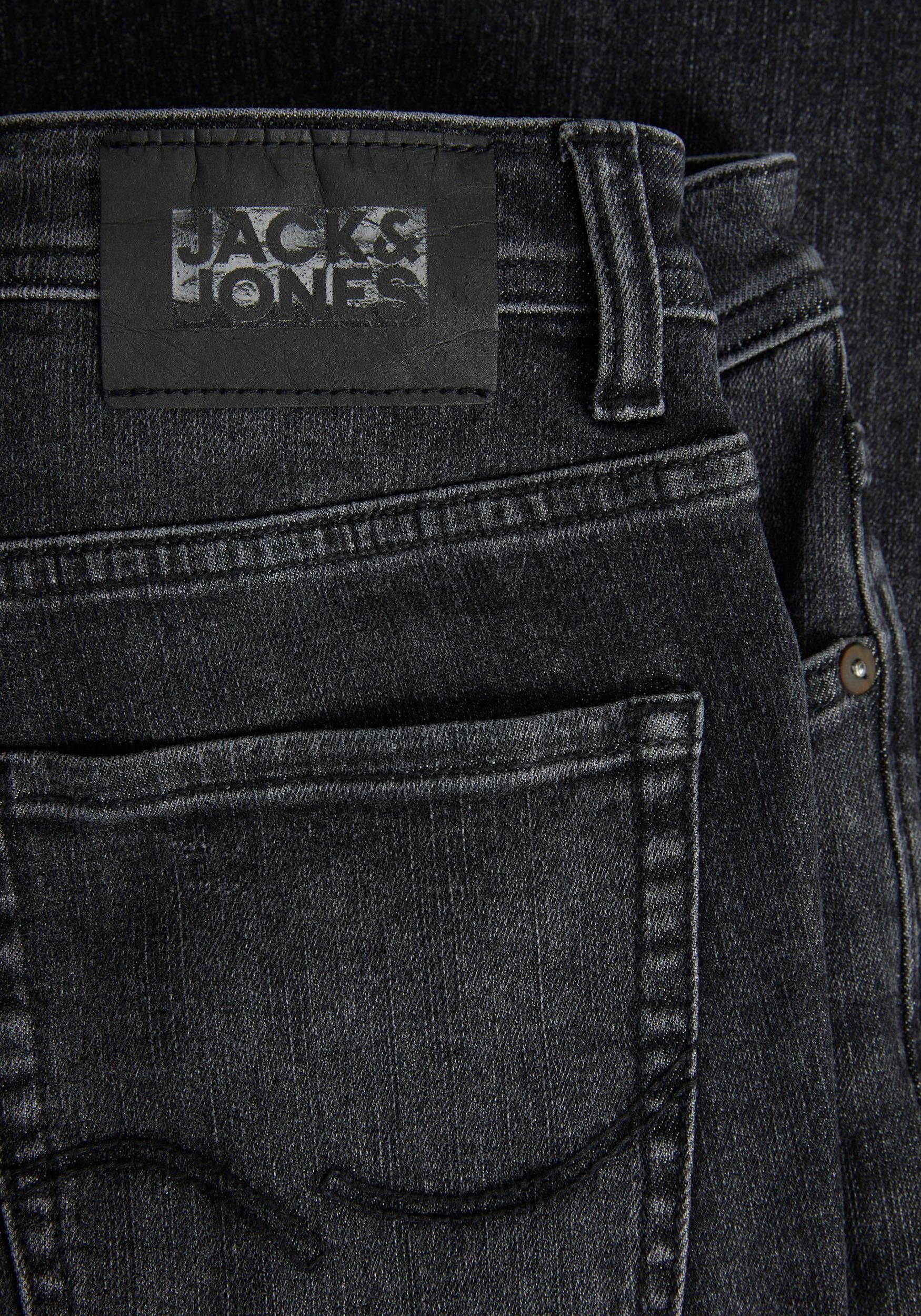 270 & JNR Slim-fit-Jeans SQ JJIORIGINAL Junior Jones BLACK Jack DENIM JJIGLENN
