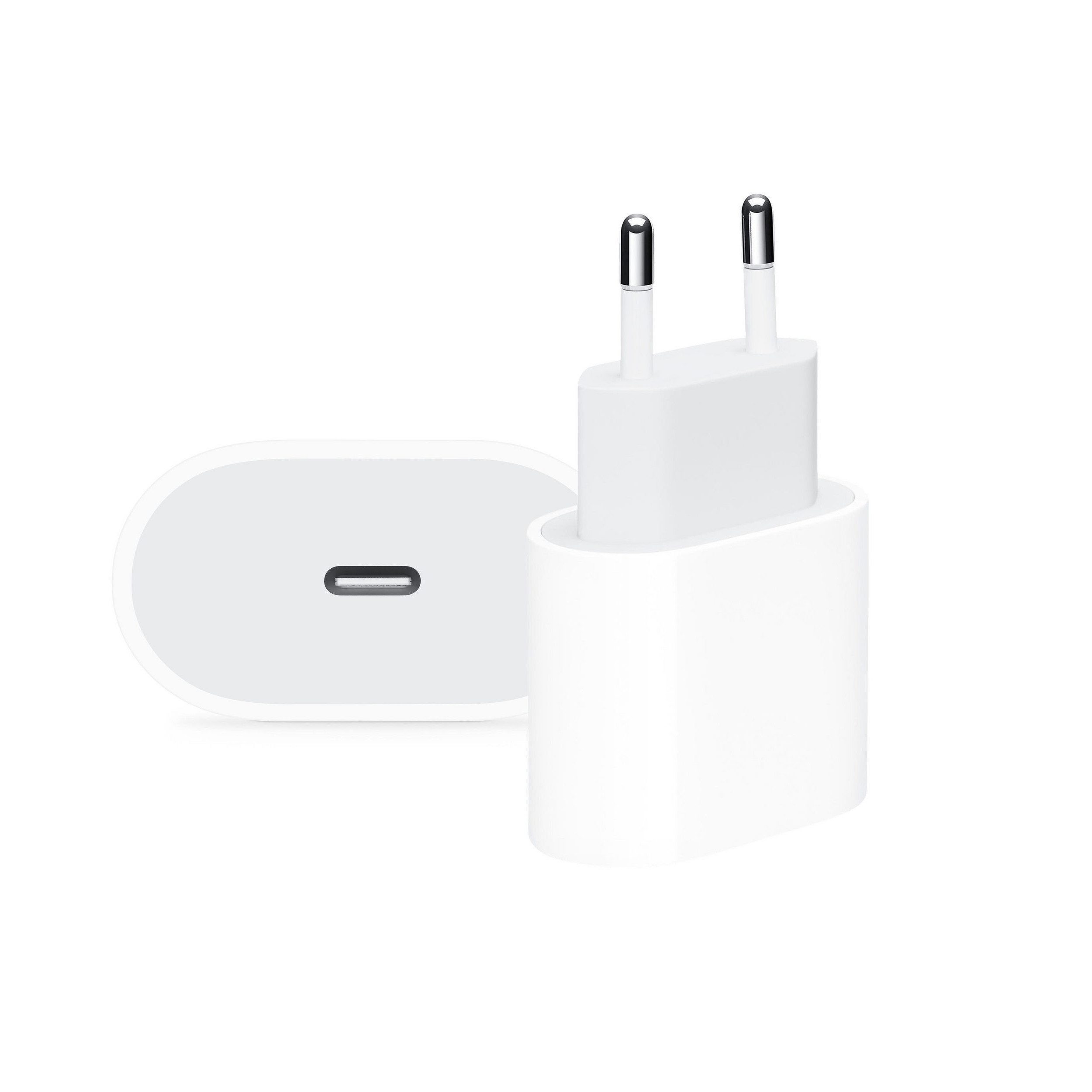 PlugUp 20W USB-C Ladestecker Schnellladegerät Power Adapter Smartphone-Ladegerät (2220 mA, 1-tlg., Für iPhone X XR XS 11 12 13 14 15 16 17 Pro Max Air SE iPad AirPods, Fast Charging - Schnelles Laden mit 20W - Unterstützt Power Delivery)