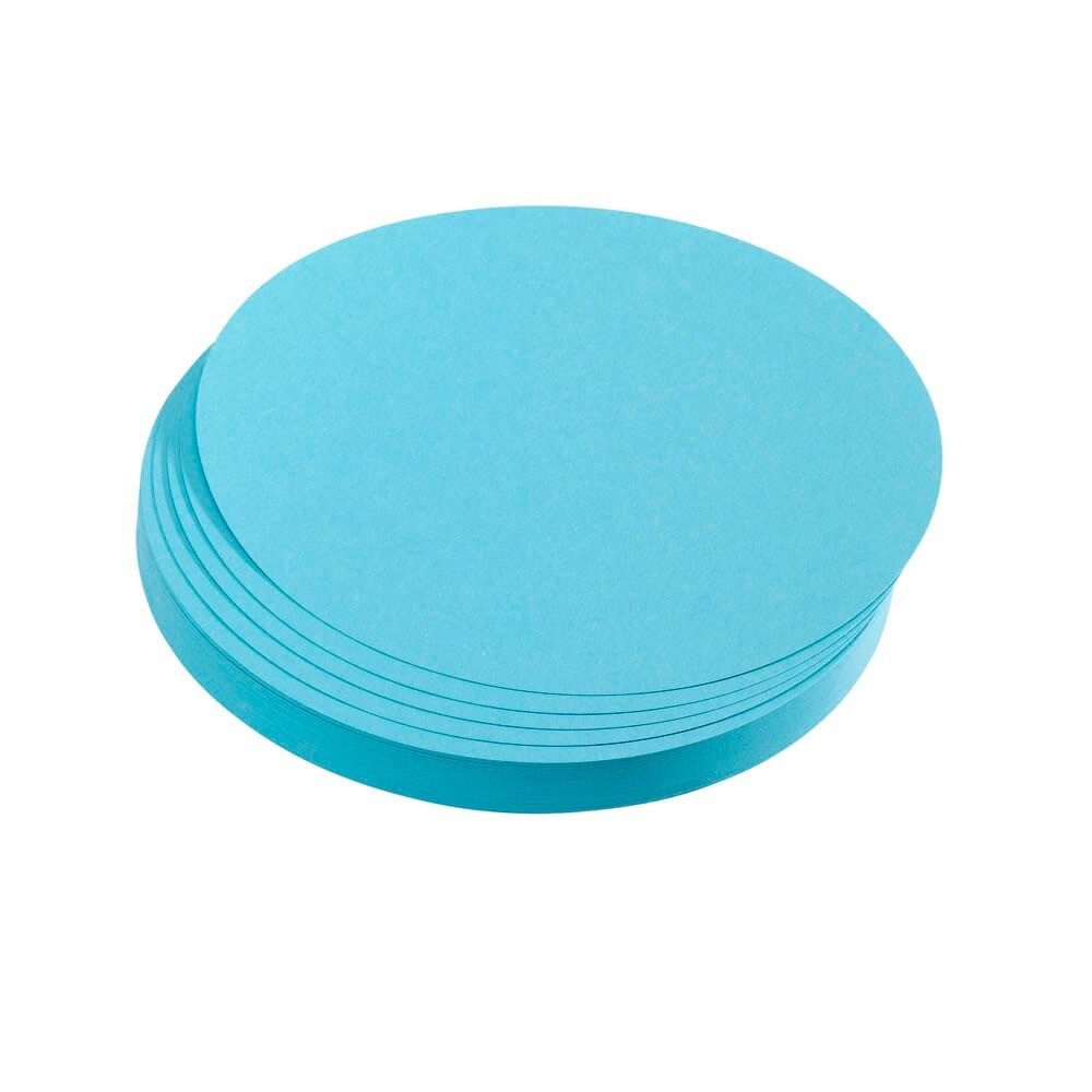 FRANKEN Moderationskoffer FRANKEN Moderationskarten blau Ø 9,5 cm
