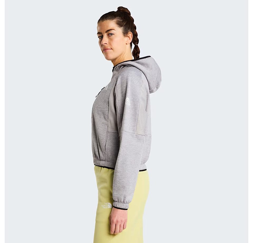 The North Face Kapuzensweatjacke Mountain Athletics - Kapuzenfleecejacke - leichte Fleecejacke - grau