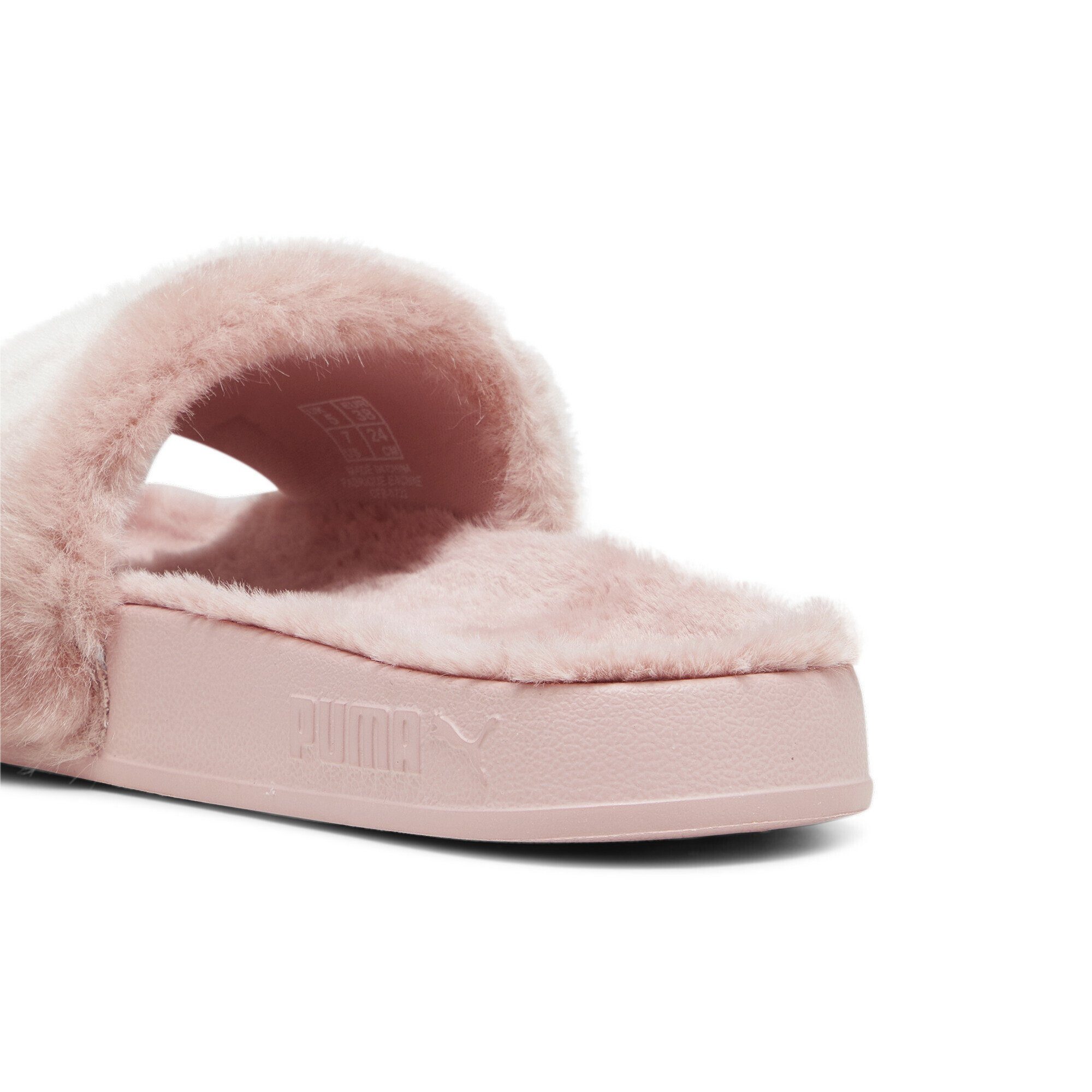 Warm Pantoletten Fuzz 2.0 Sandale Future Damen PUMA White Leadcat Pink