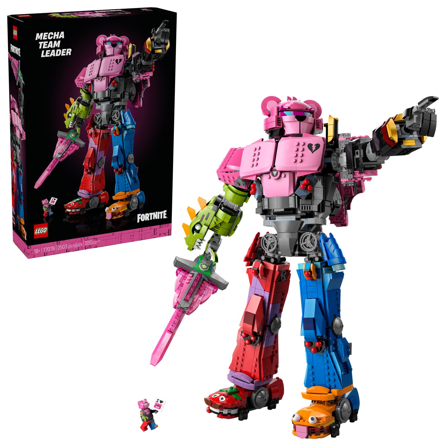 LEGO® Fortnite 77078 Mecha-Anführer Spielbausteine, (Set, günstig online kaufen
