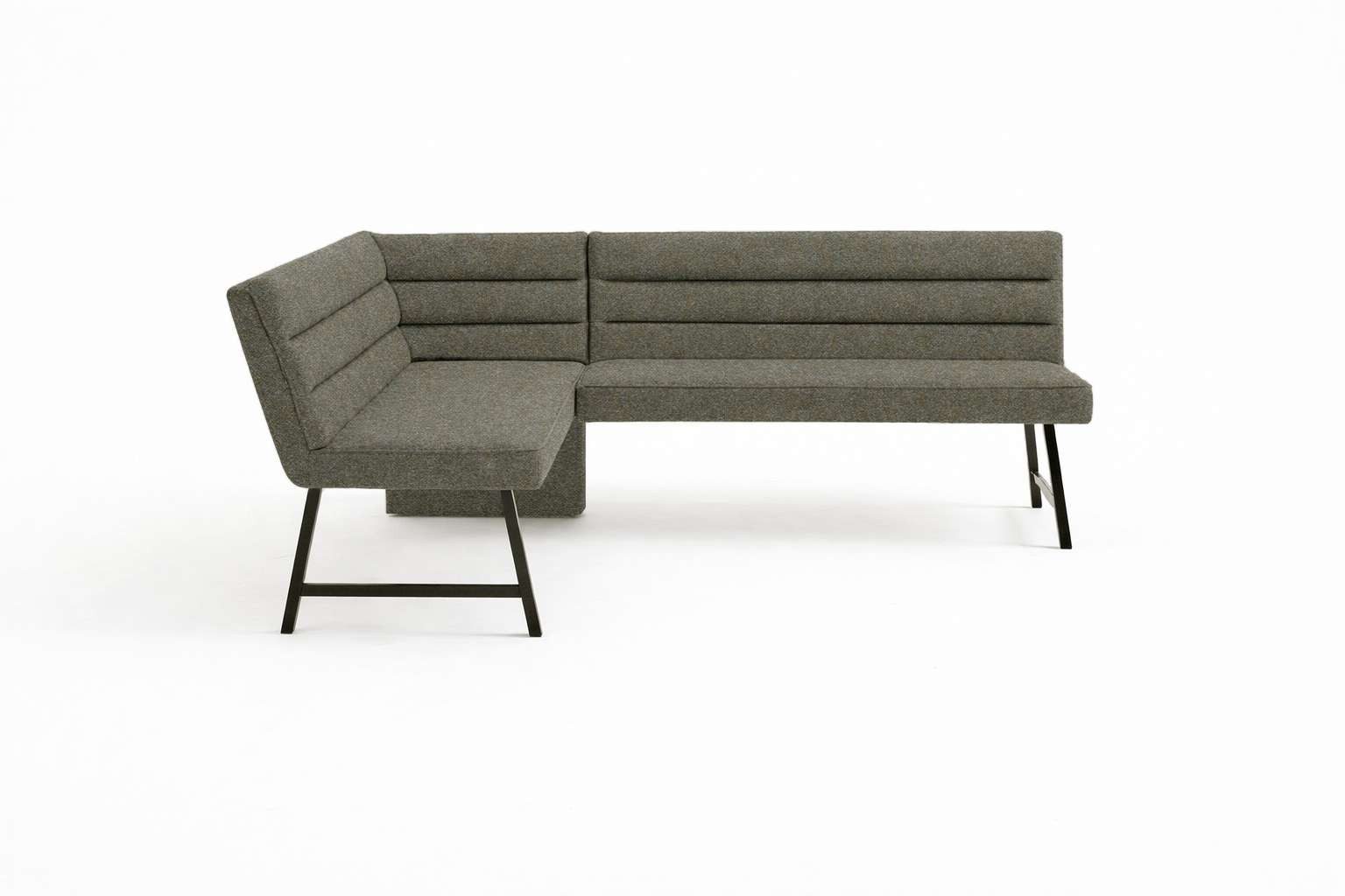 OTTO home Eckbank Oregon Küchenbank, Polsterbank, Esszimmerbank, 177x140 cm, Moderne Bank und Farben, Sitzplatzanzahl: 4/5, Frei in Raum stellbar
