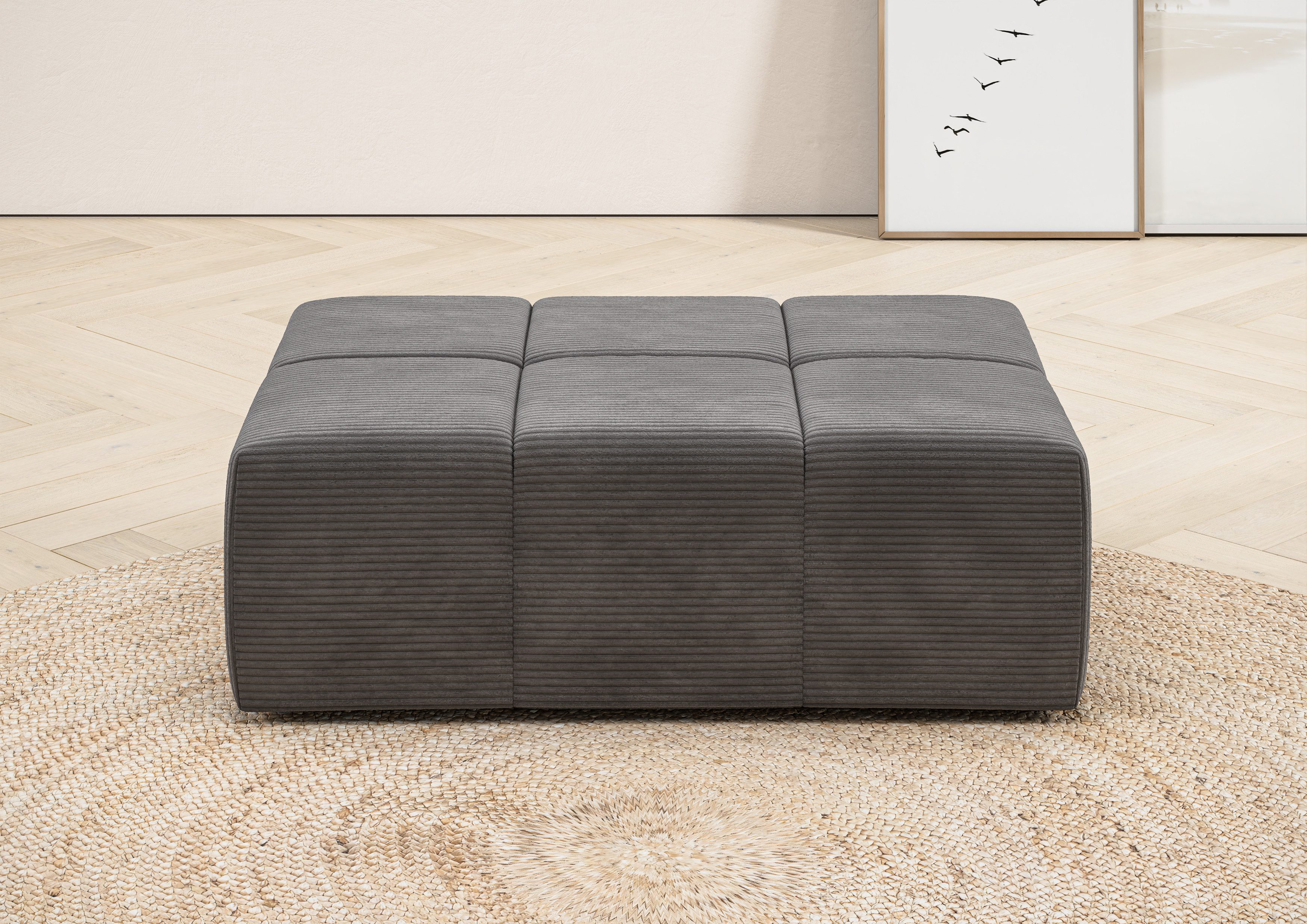 INOSIGN Polsterhocker Ancona, passend zur "Ancona"-Polsterserie, auch in Co günstig online kaufen