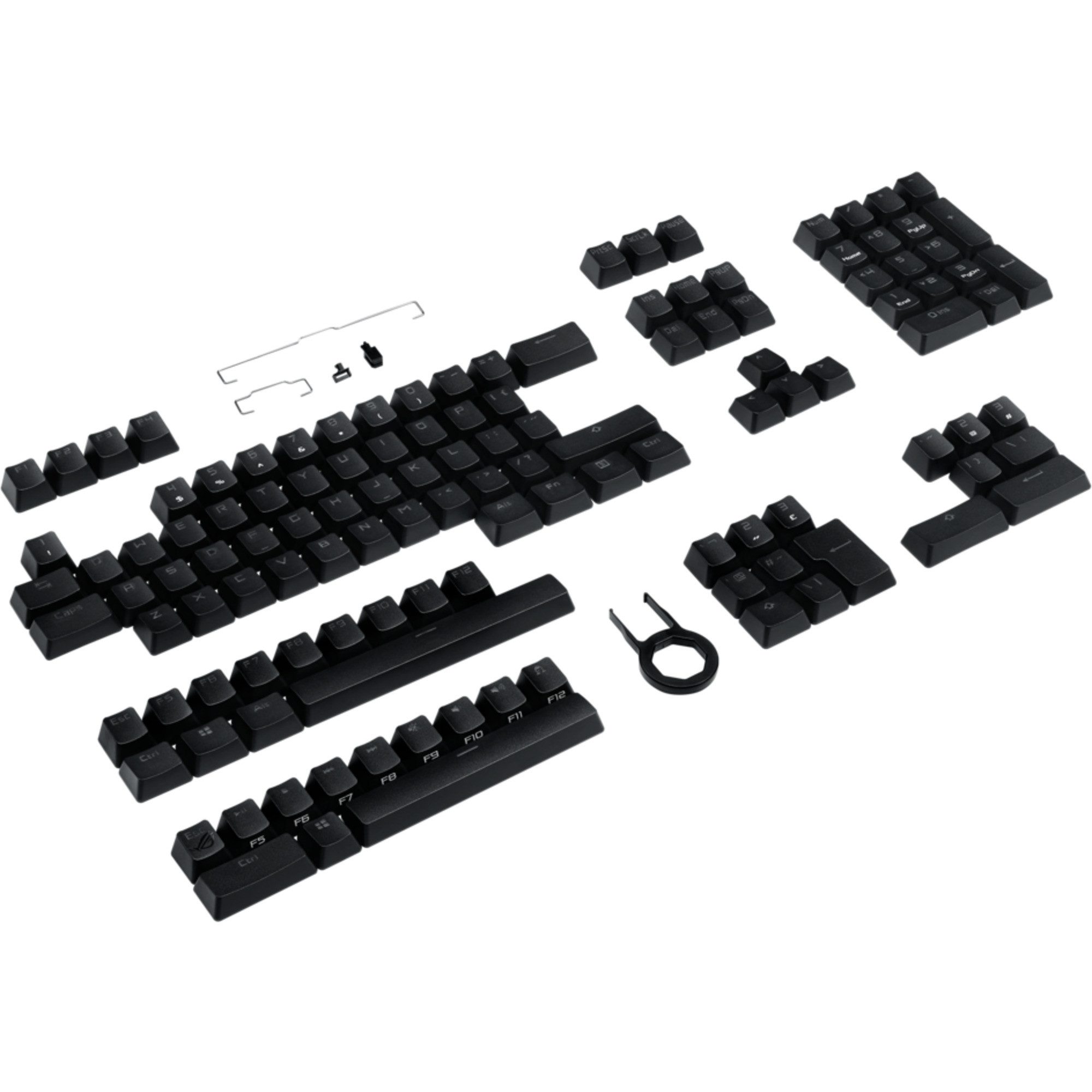 Asus Tastatur-Tastenkappen ASUS ROG PBT Keycap-Set, Tastenkappe, (124 Stück)