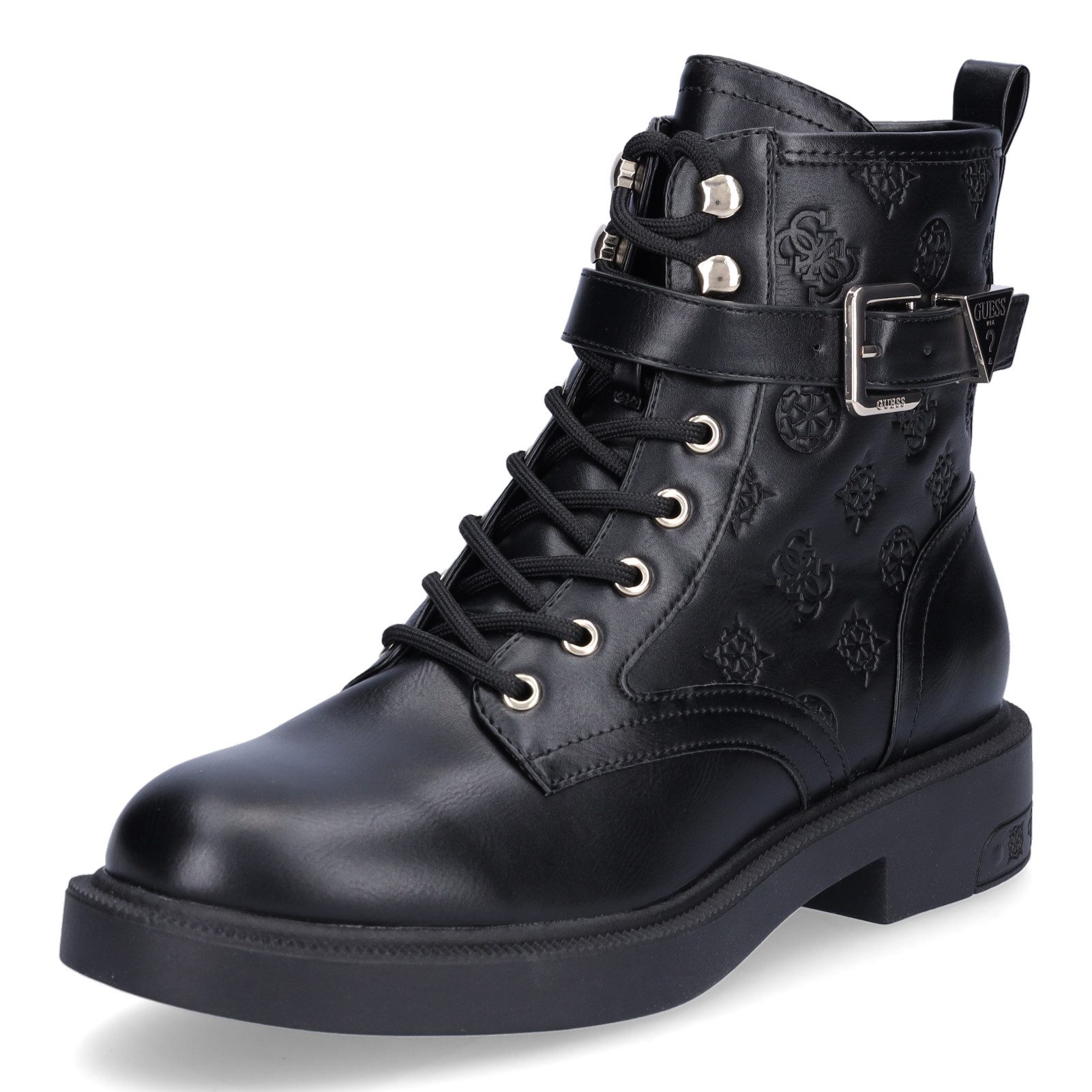 Guess Guess Damen Schnürboot Fellini schwarz Schnürboots