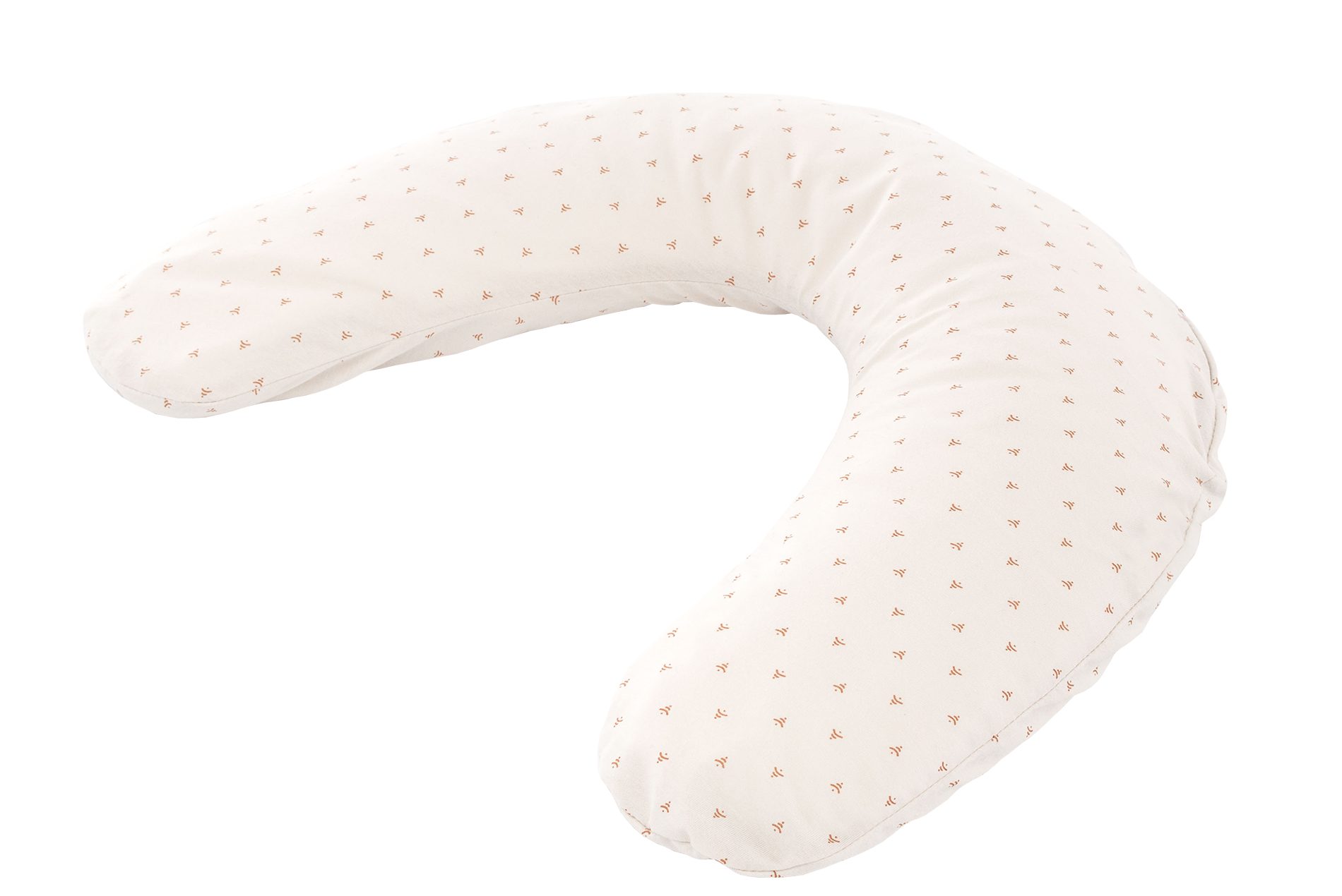 Babykissen Seitenlagerungskissen Twister beige Füllung: EPS-Perlen