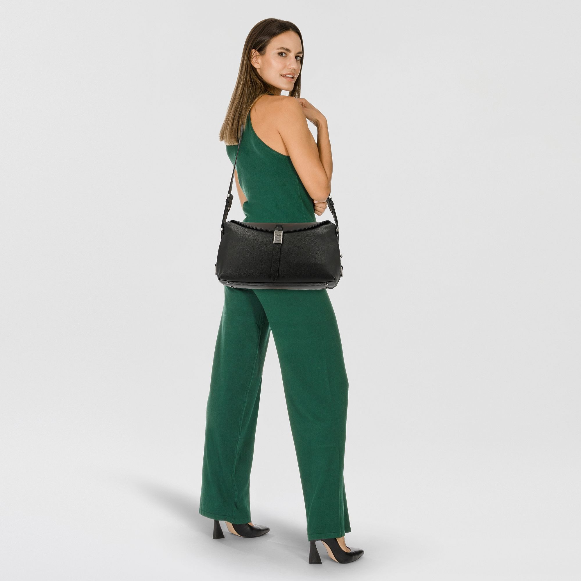 PINKO Schultertasche New Saddle, Leder
