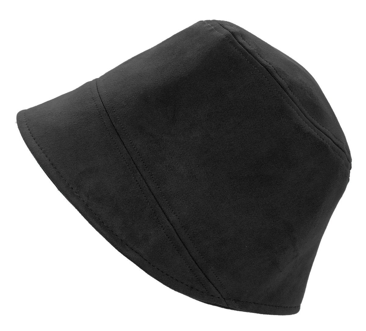 Fischerhut Topfhut dy_mode Hat Einfarbig Bucket Schwarz Hat Anglermütze Bucket Damen Mütze Fischerhut