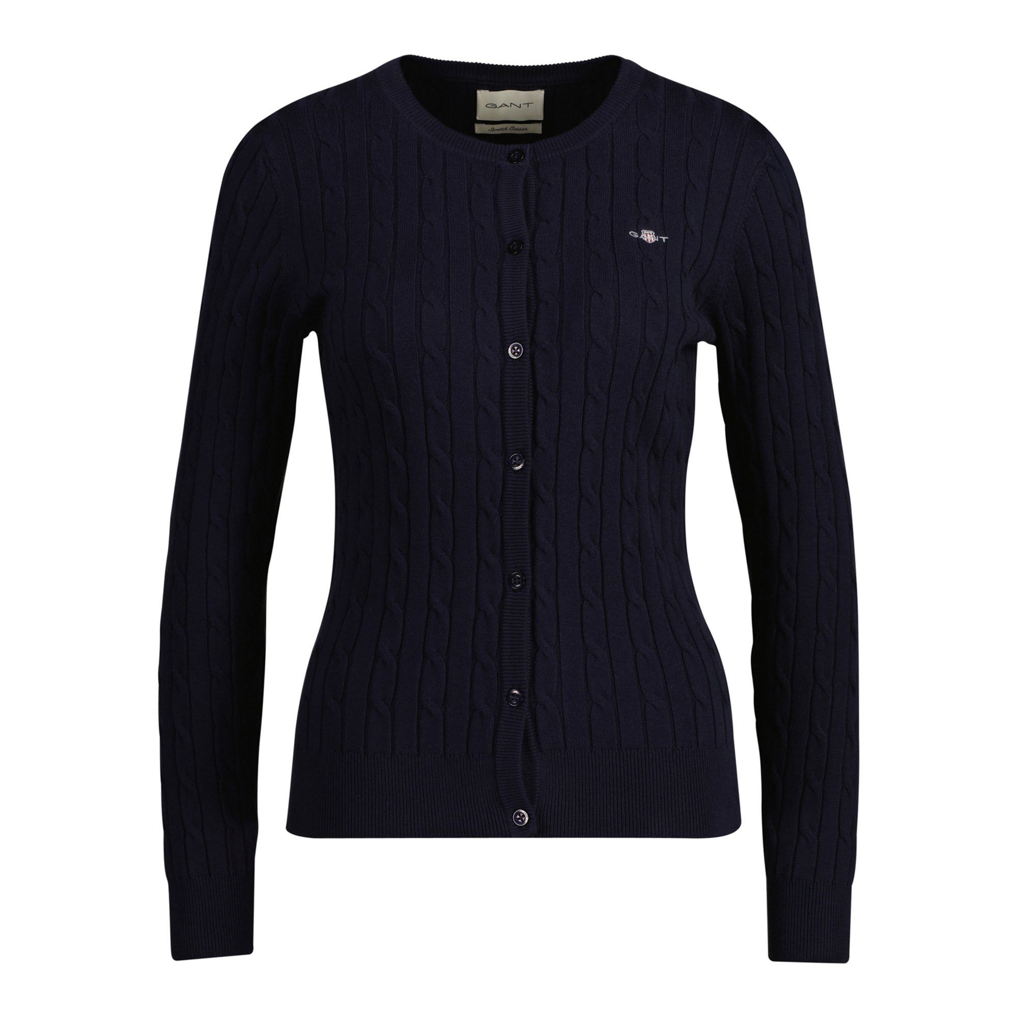 Sweater Damen Strickjacke Baumwolle