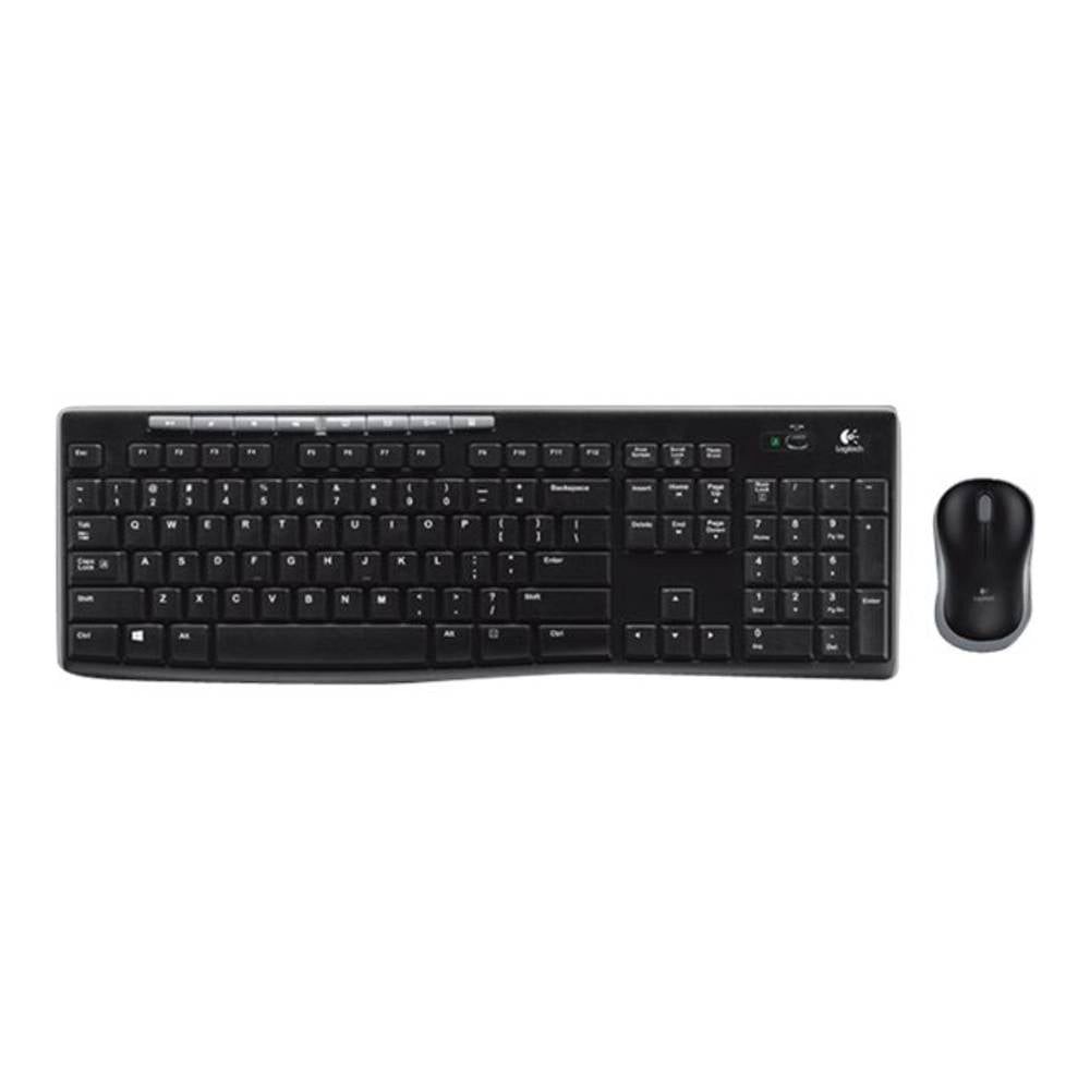 Logitech MK270 Kabelloses Set mit Tastatur und Maus, Deutsch, QWERTZ 920-004511 Tastatur- und Maus-Set – Bild 3 von 5
