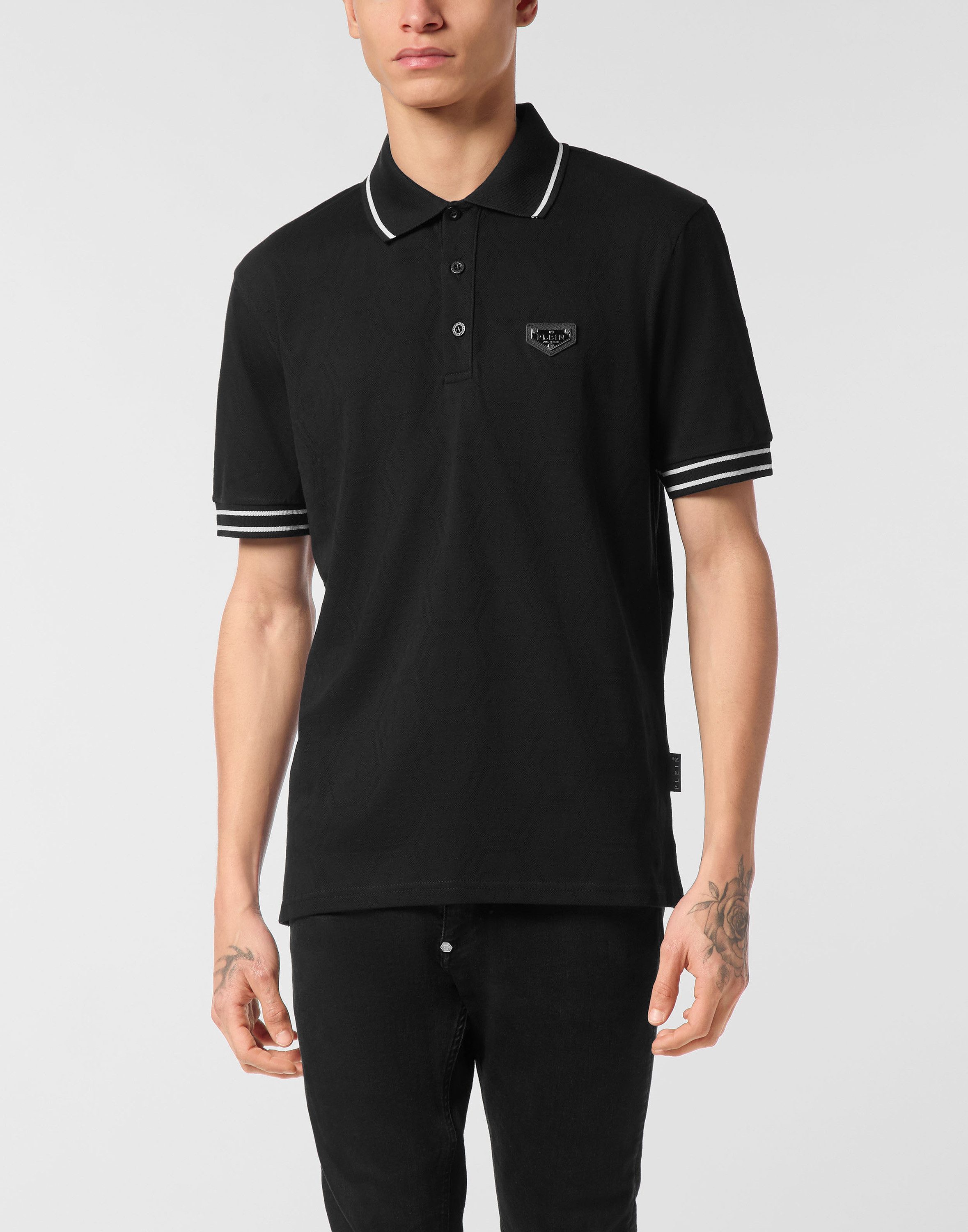 PHILIPP PLEIN Poloshirt Monogram günstig online kaufen