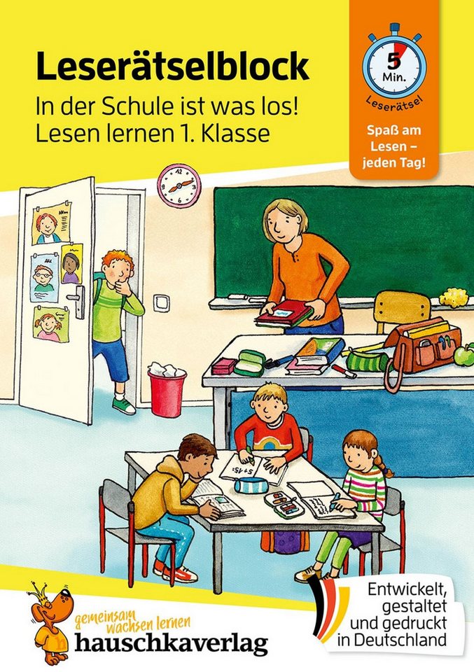 Lesen lernen 1. Klasse für Jungen und Mädchen - In der Schule ist was / Helena Heiss
