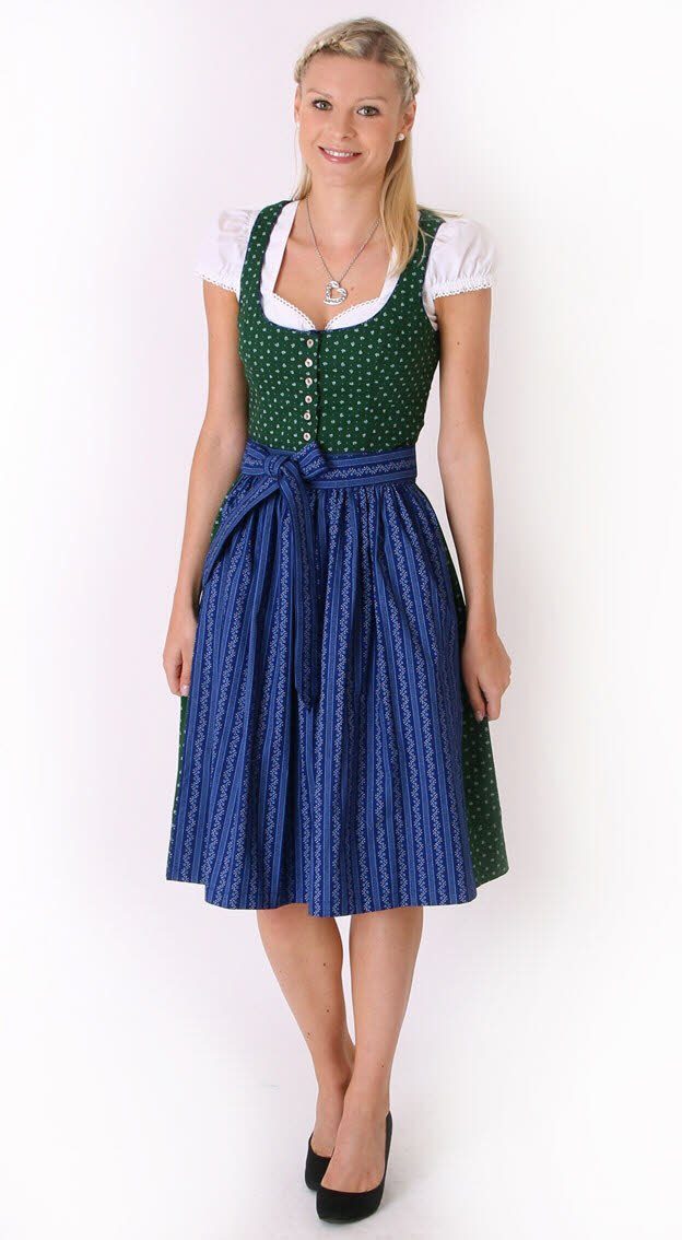 Dirndl Midi Grun