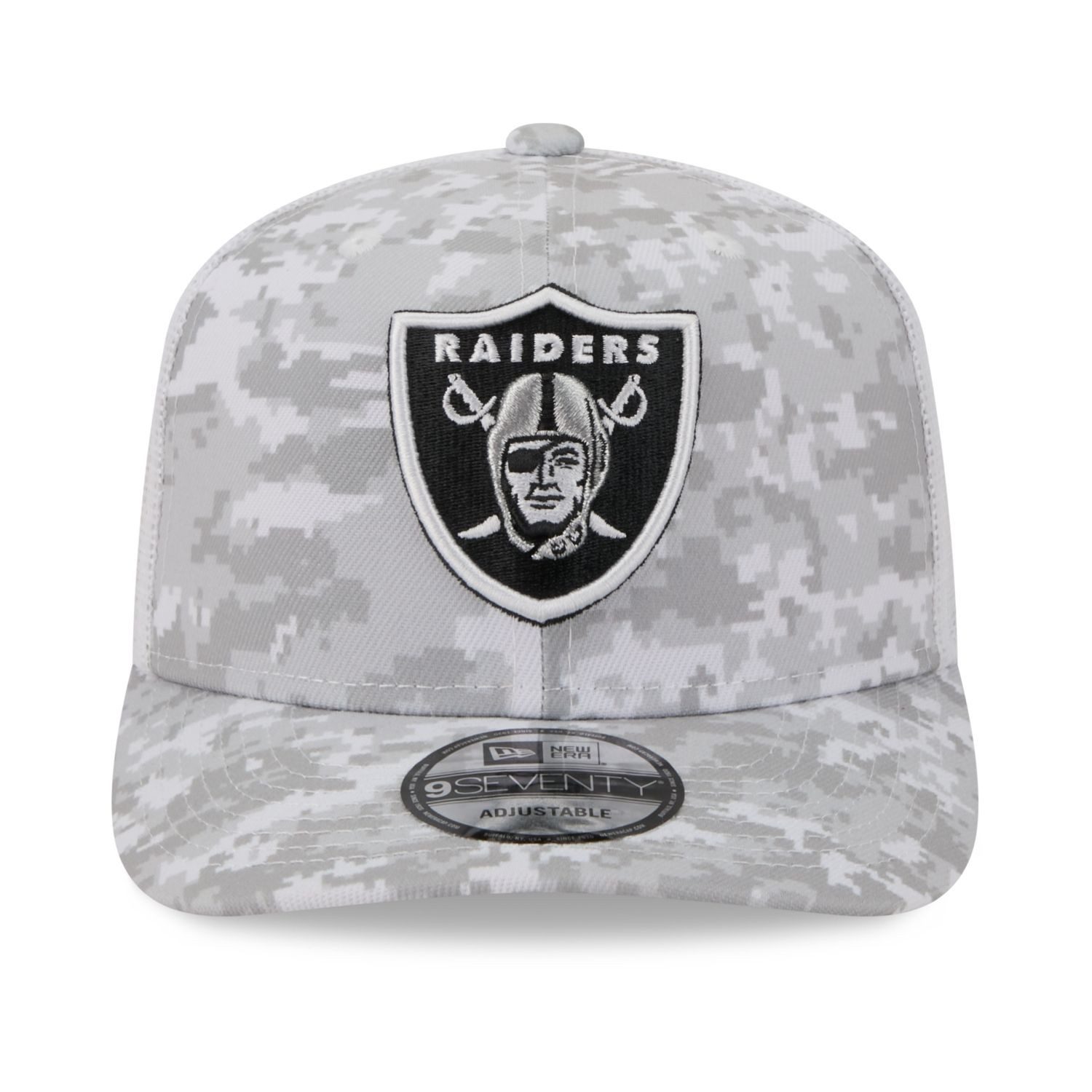 New Era Trucker Cap 9Seventry Trucker SALUTE Las Vegas Raiders