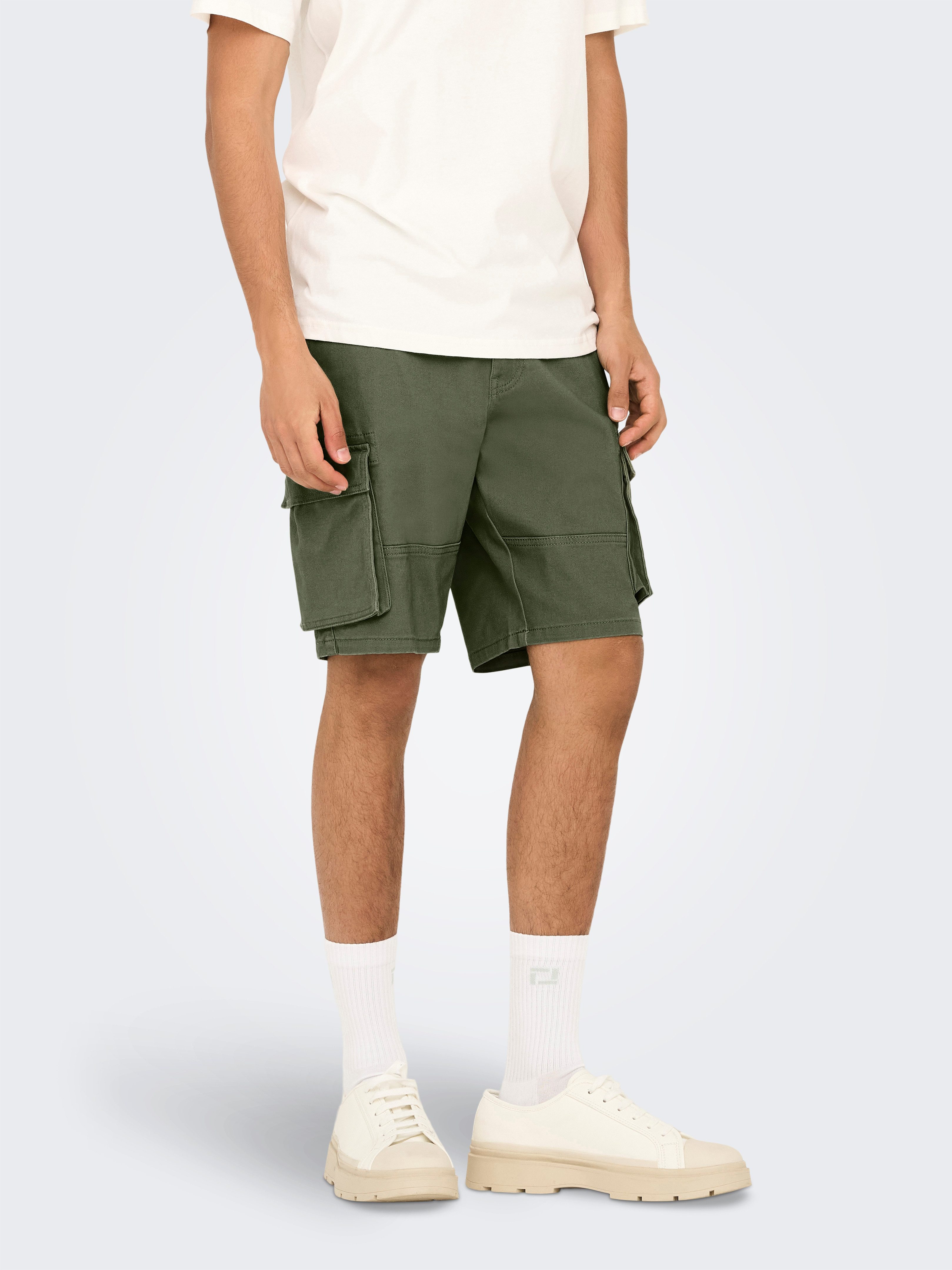 ONLY & SONS Cargoshorts ONSCAM STAGE CARGO SHORTS 6689 LIFE NOOS günstig online kaufen