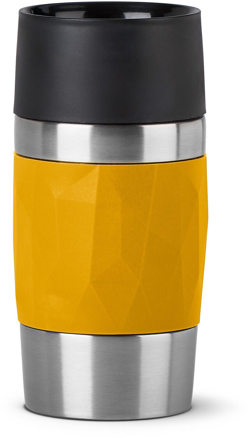 Emsa Cappuccinotasse, Silikon, Edelstahl, bis 6 Stunden kalt oder bis 3 Stunden heiß