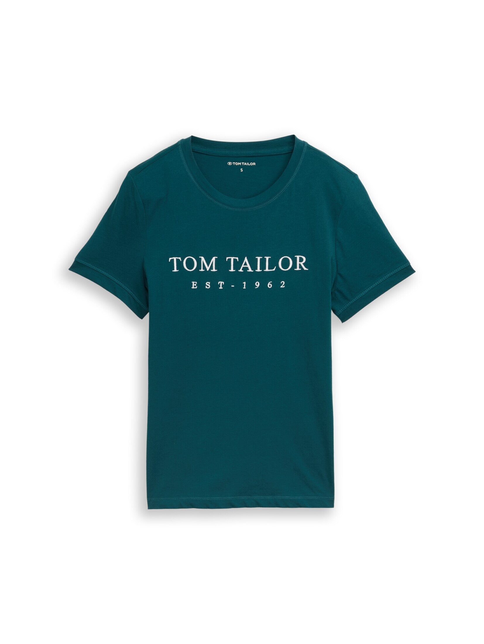 TOM TAILOR T-Shirt T-Shirt T-Shirt mit Logo-Stickerei günstig online kaufen
