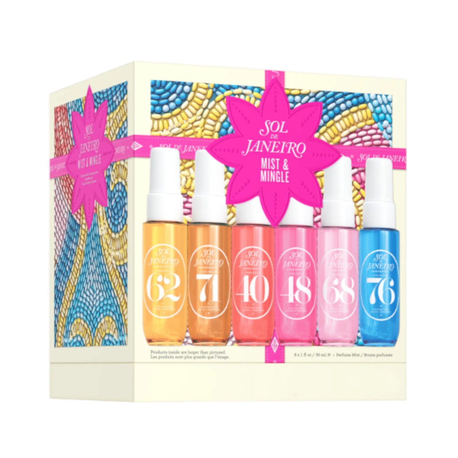 Sol de Janeiro Pflege-Geschenkset MIST & MINGLE GIFT SET - Körperpflegeset Reisegröße, 6-tlg.
