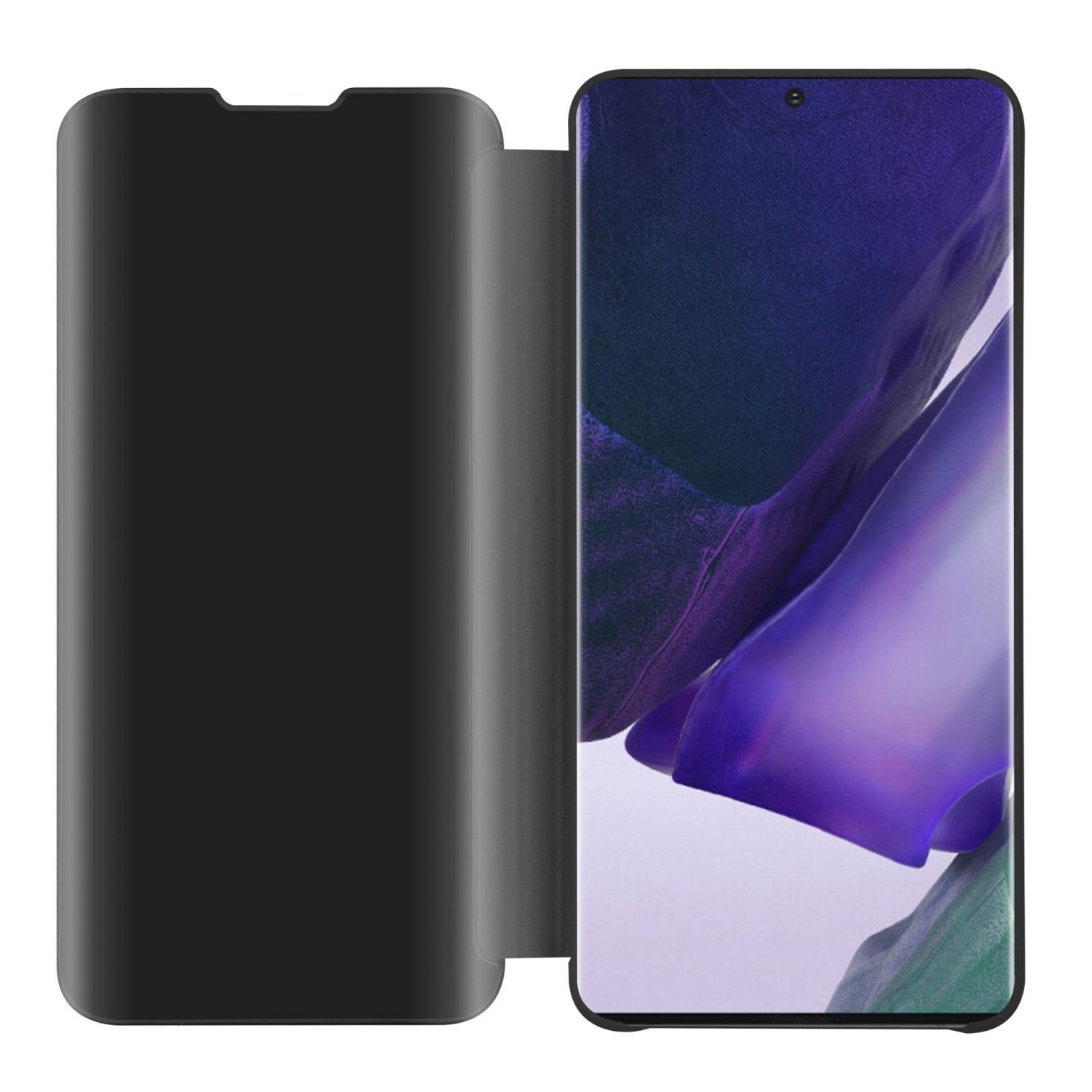 Cadorabo Handyhülle für Samsung Galaxy NOTE 20 Hülle Samsung Galaxy NOTE 20, Klappbare Handy Schutzhülle - Hülle - mit Standfunktion und Kartenfach
