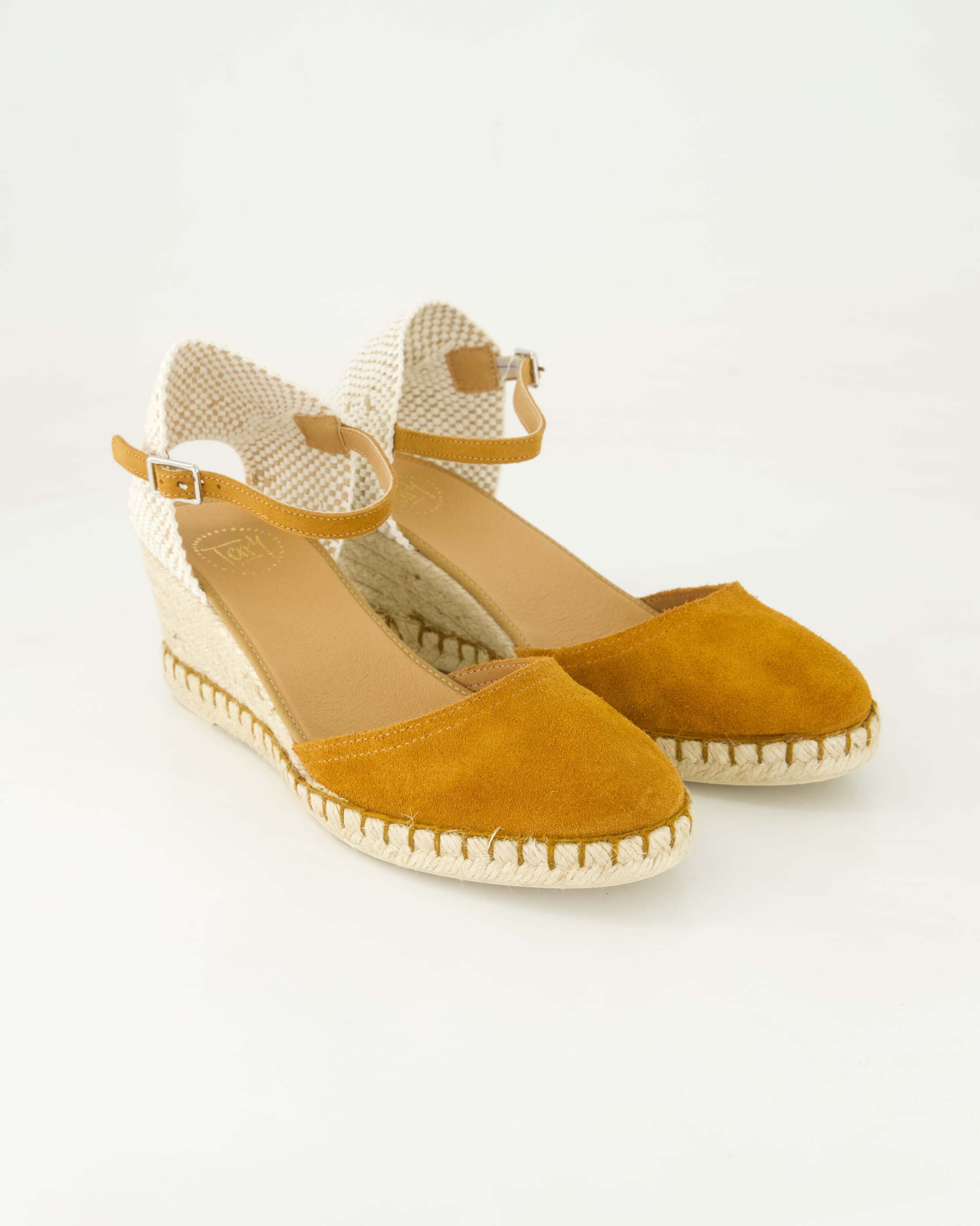 Terry Minorva Espadrille Obermaterial: Leder