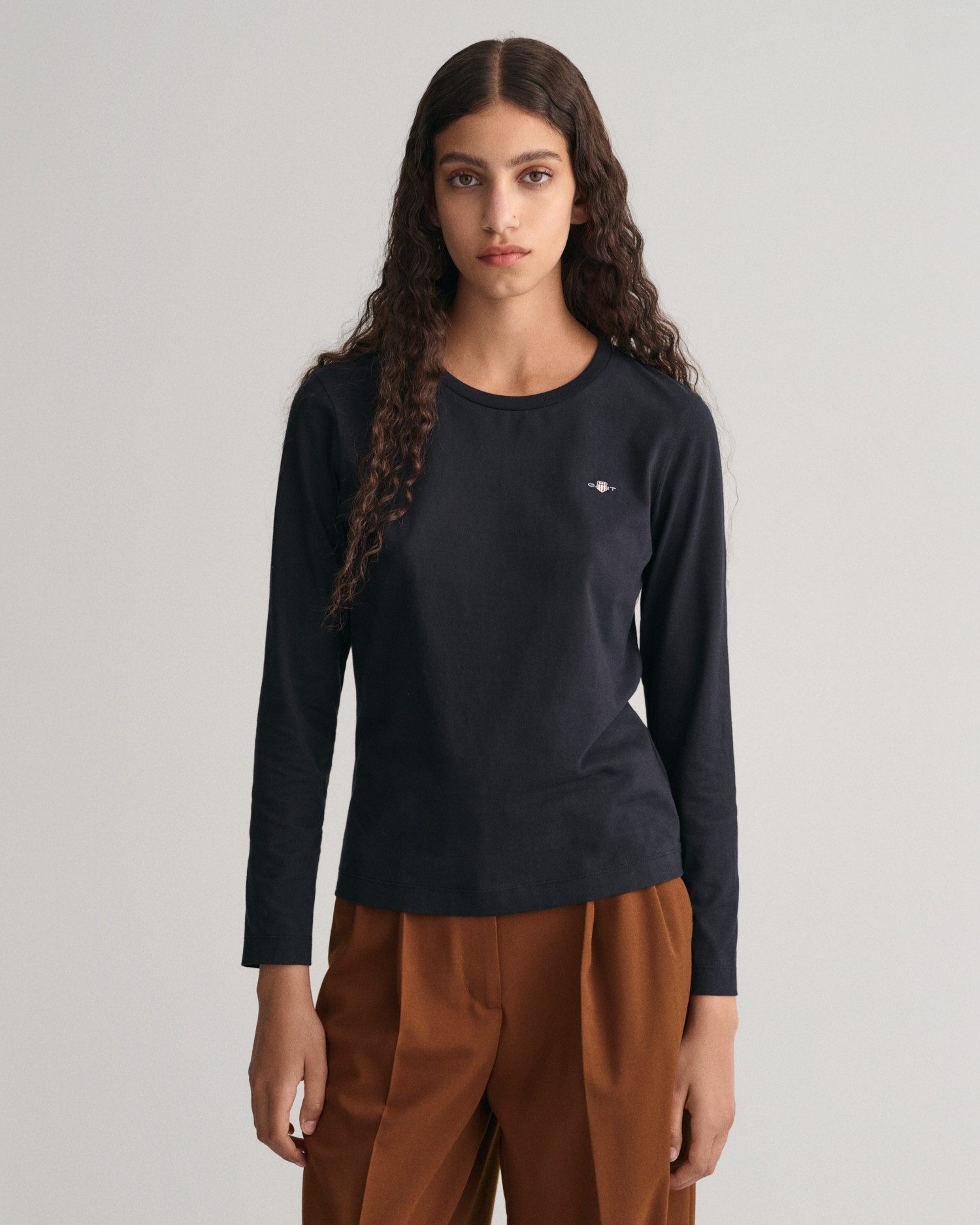 Gant Langarmshirt REG SHIELD LS T-SHIRT günstig online kaufen