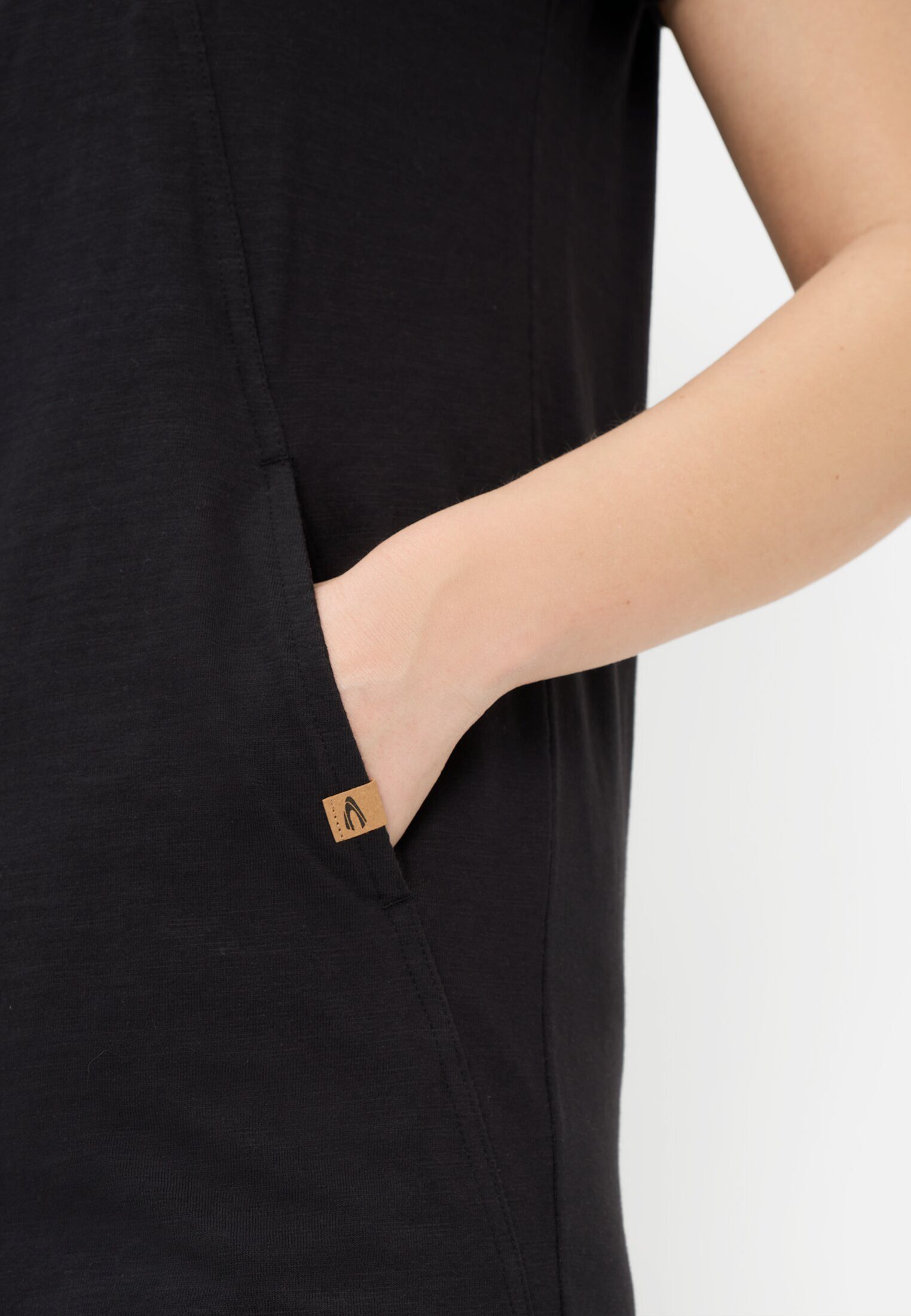 camel active Shirtkleid aus reiner Baumwolle Kurzarm – Bild 5 von 5
