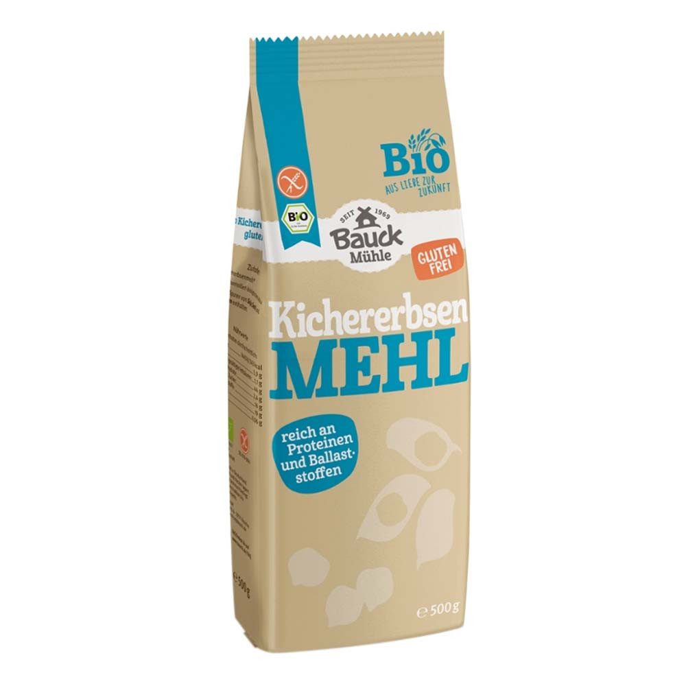 Bauck Mühle Mehl Mehl - Kichererbsen 500g