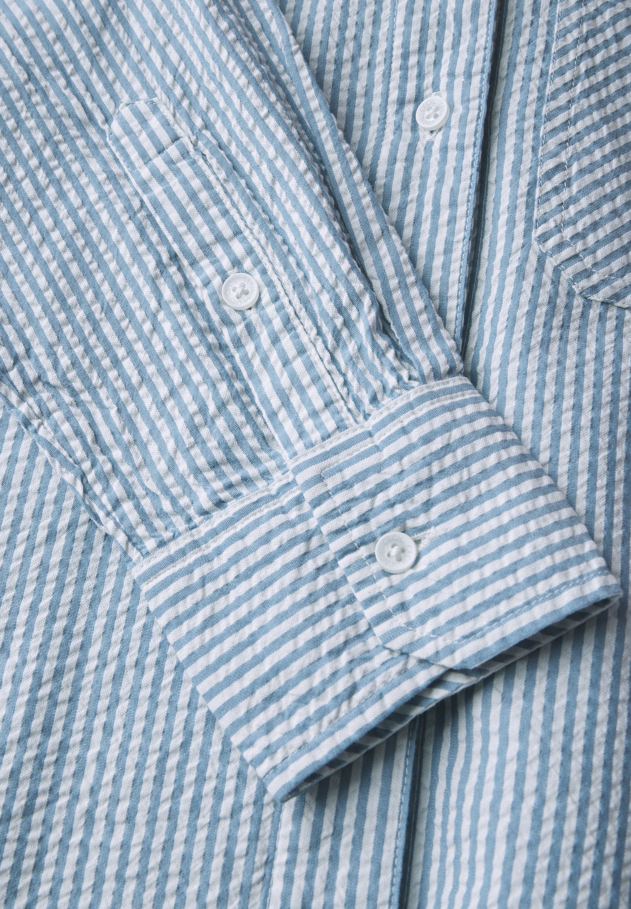 CECIL Langarmbluse im soften Baumwoll-Mix