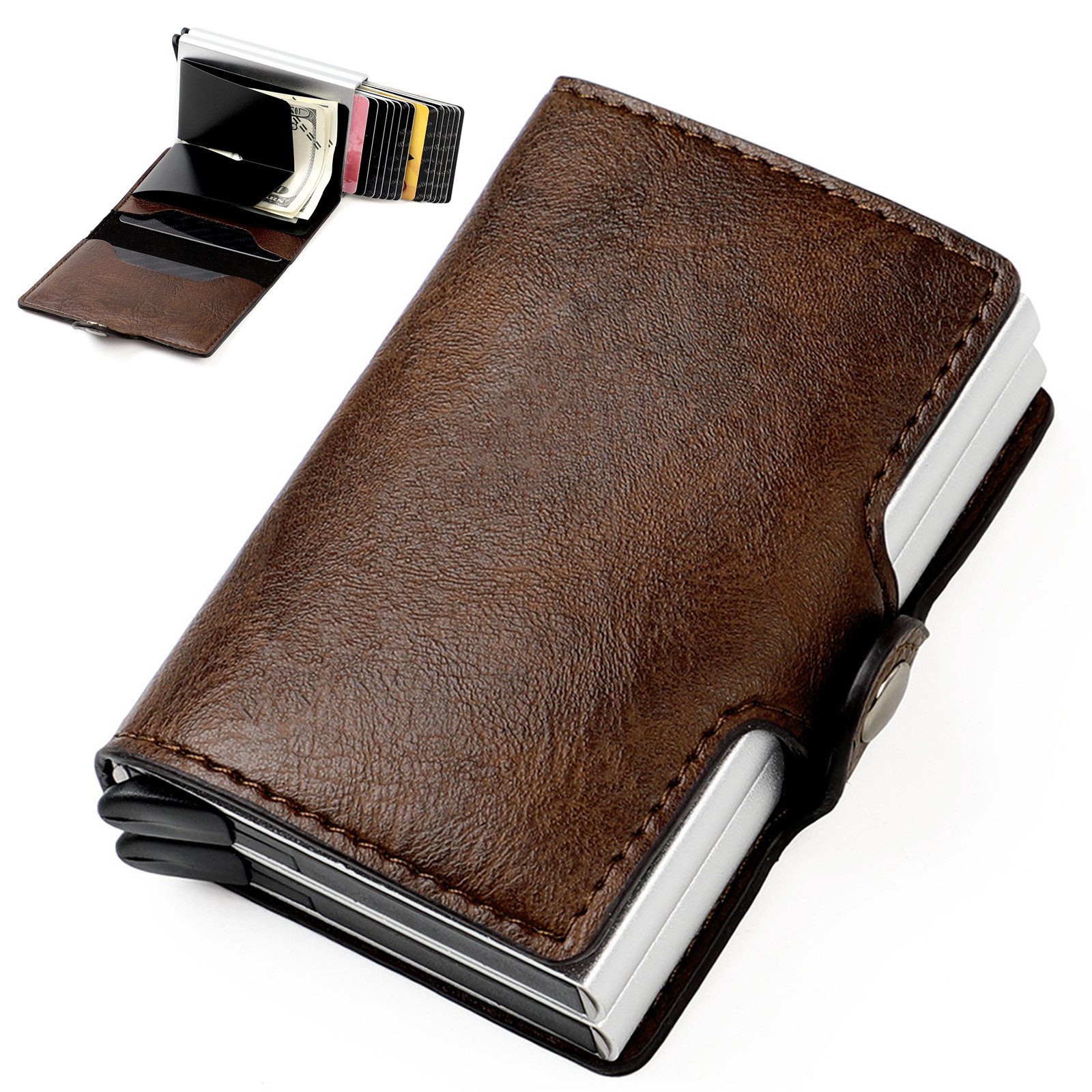 MODFU Kartenetui Portemonnaie Geldbeutel Geldbörse RFID günstig online kaufen