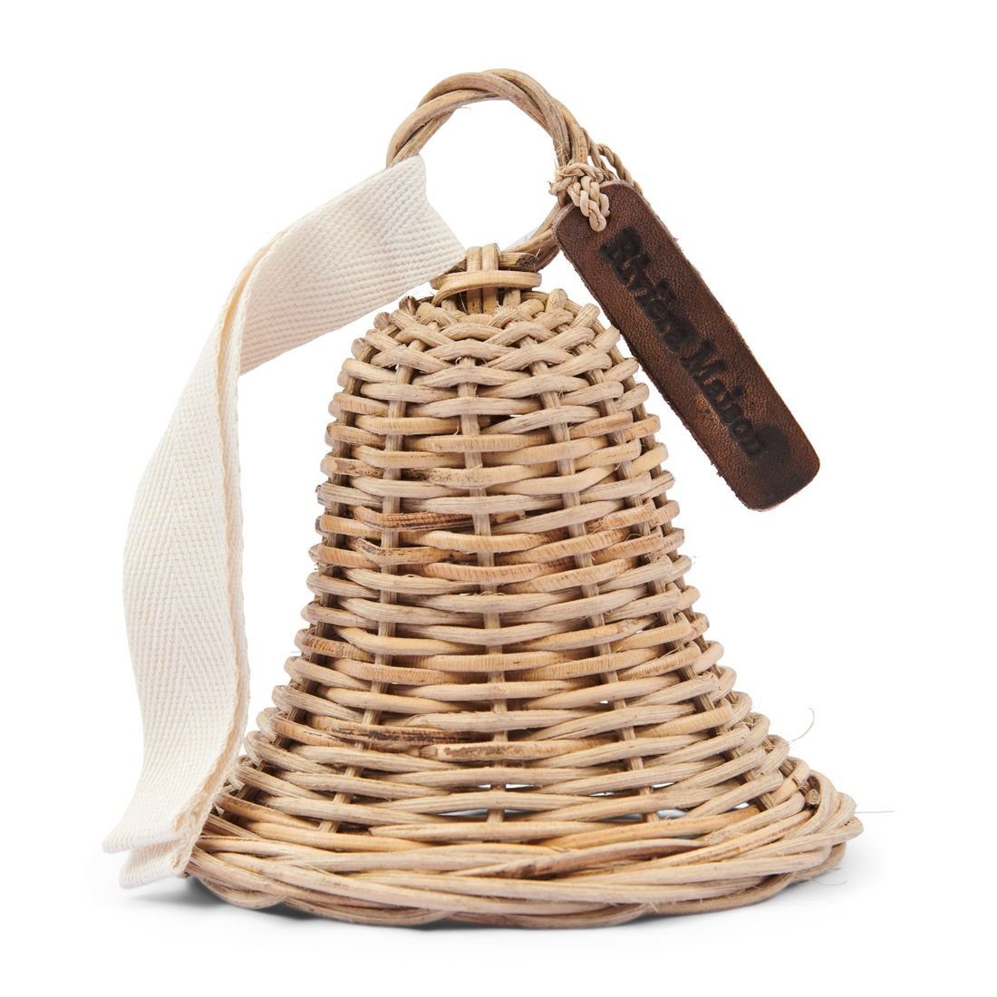 Rivièra Maison Christbaumschmuck Rustic Rattan RR Christmas Bell