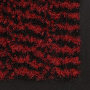 Fußmatte Schmutzfangmatten 2 Stk. Rechteckig Getuftet 120x180cm Rot, furnicato, Rechteckig
