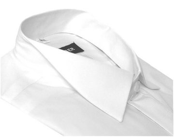 Huber Hemden Langarmhemd HU-0021 Kläppchen-Kragen Umschlag-Manschette verdeckte Knopfleiste Regular