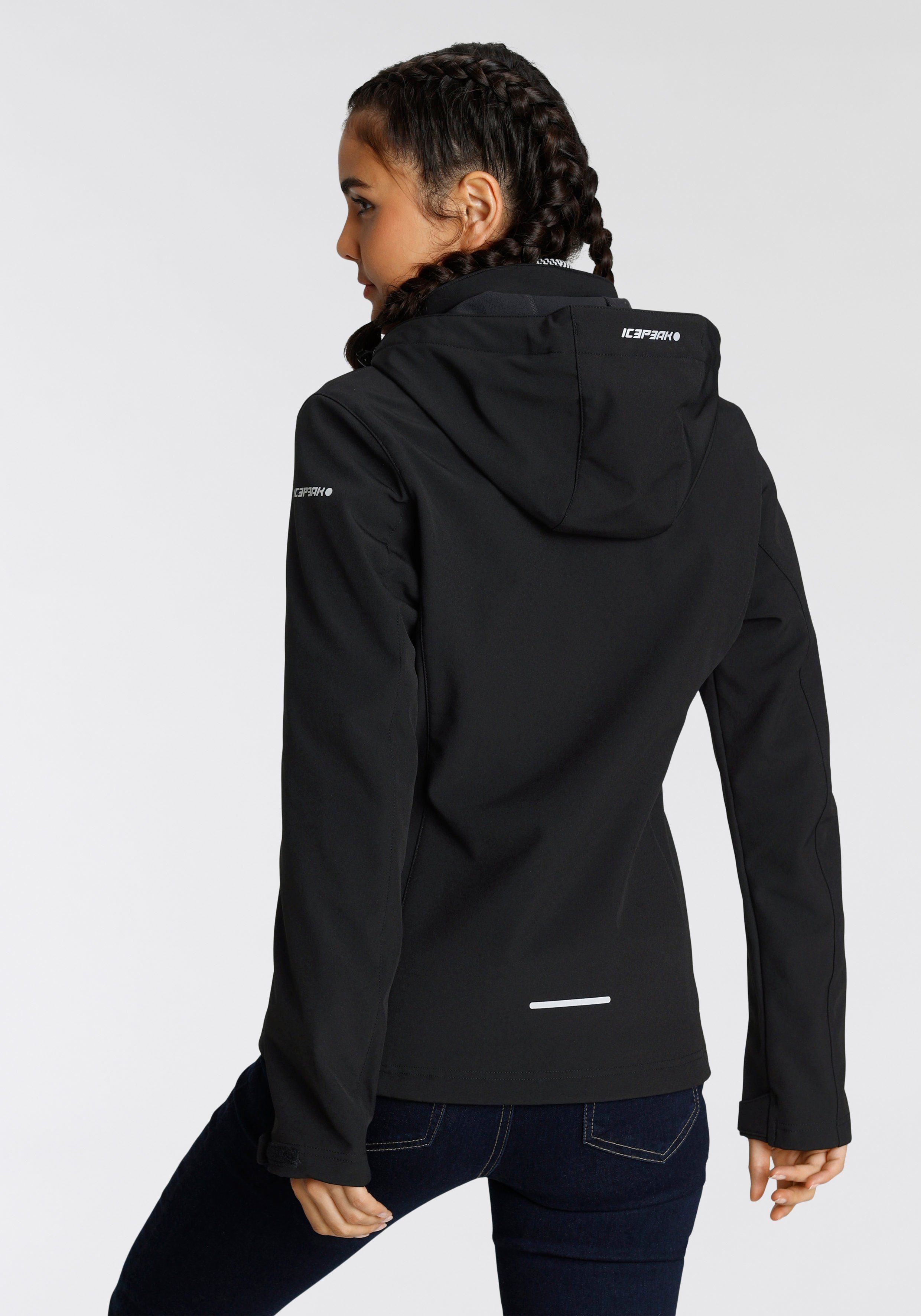 Icepeak Softshelljacke BRENHAM (1-St) Winddicht & Wasserabweisend & Atmungs günstig online kaufen