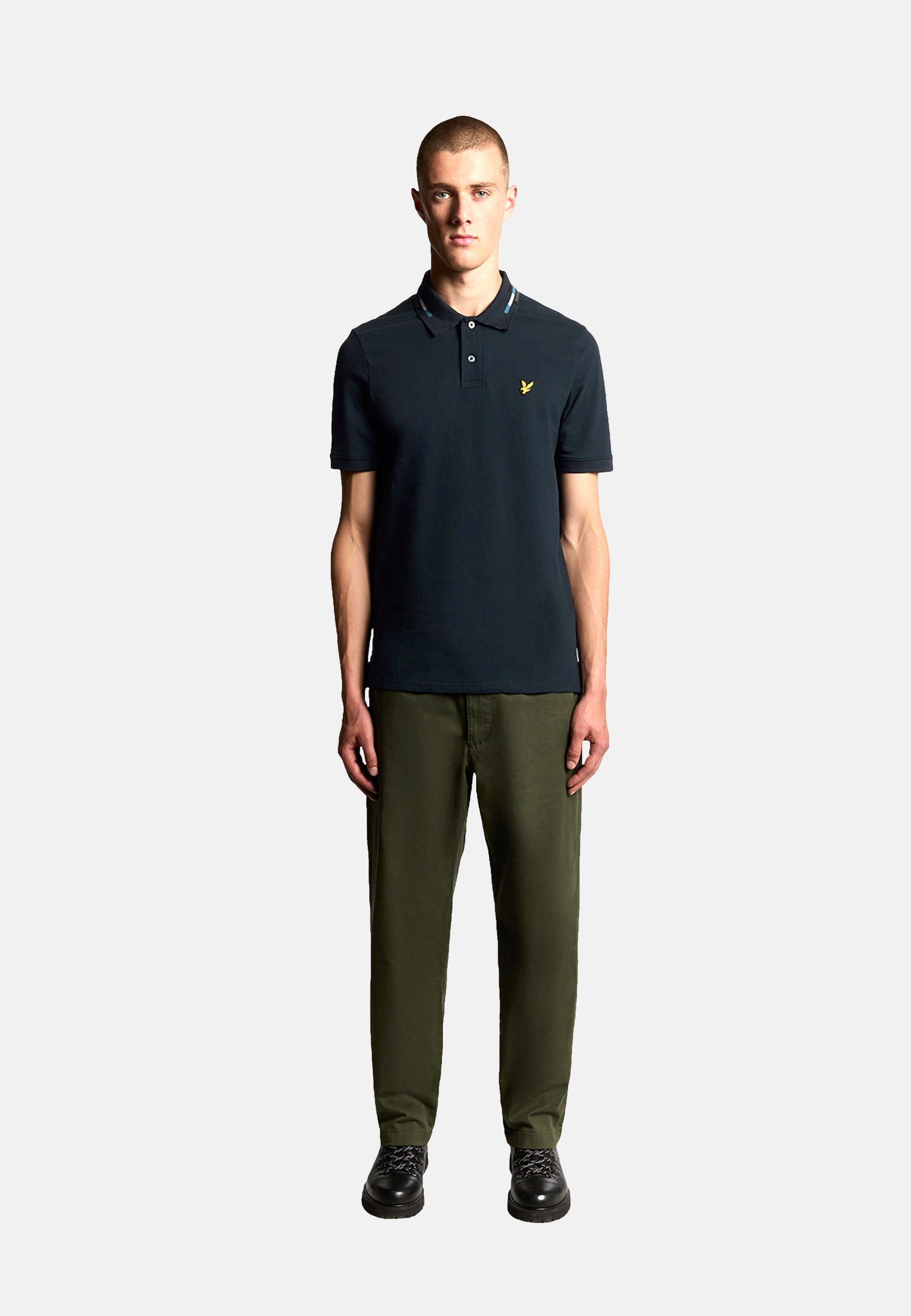 Lyle & Scott Poloshirt Poloshirt Kurzarmshirt Polokragen (1-tlg., 1) günstig online kaufen