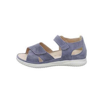 Hartjes Breeze - Damen Schuhe Sandalette Velours blau