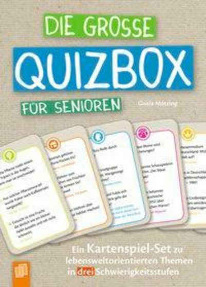 Verlag an der Ruhr Spiel, Die große Quizbox für Senioren