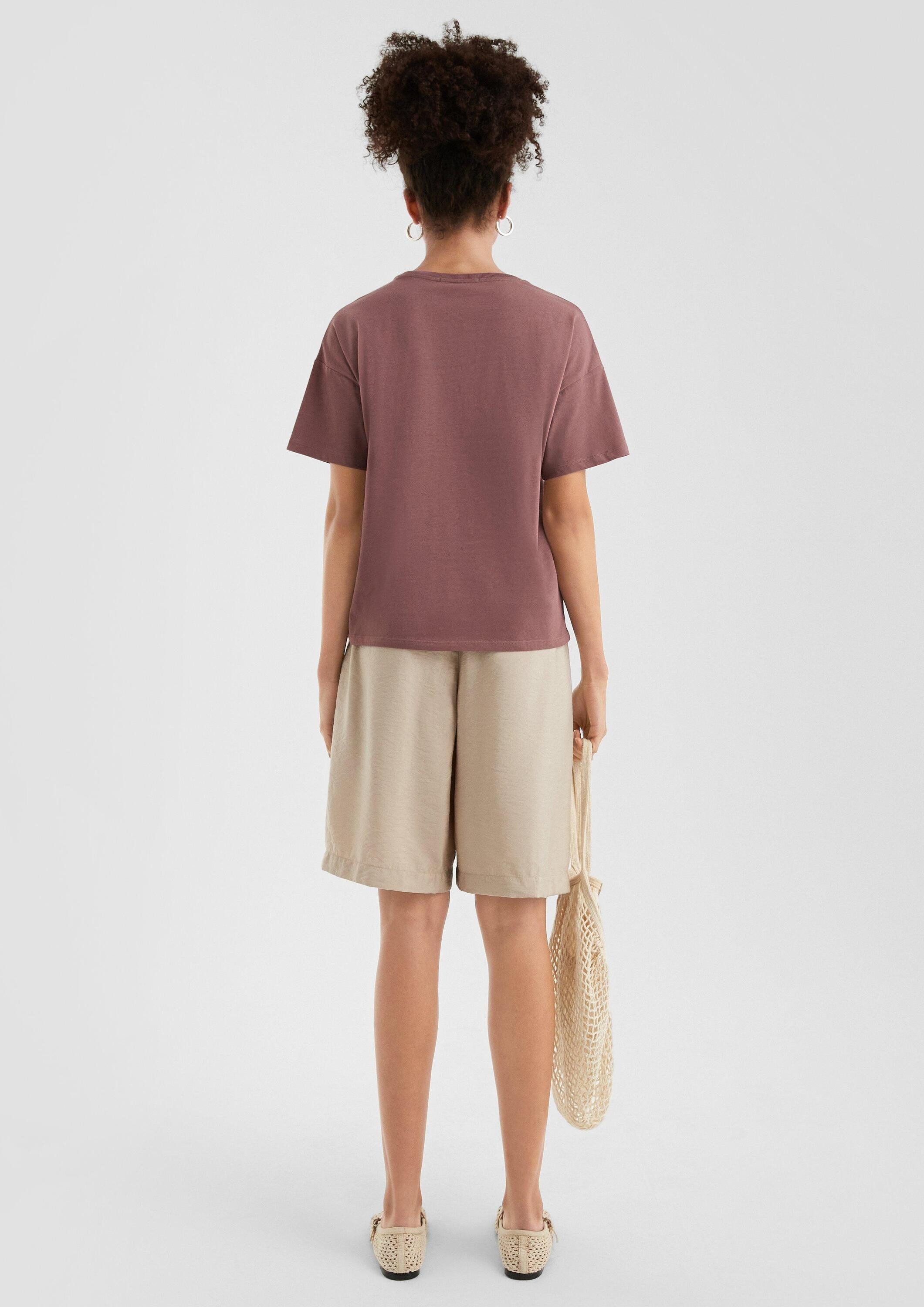 QS Shorts Hose Leicht glänzende Bermuda günstig online kaufen