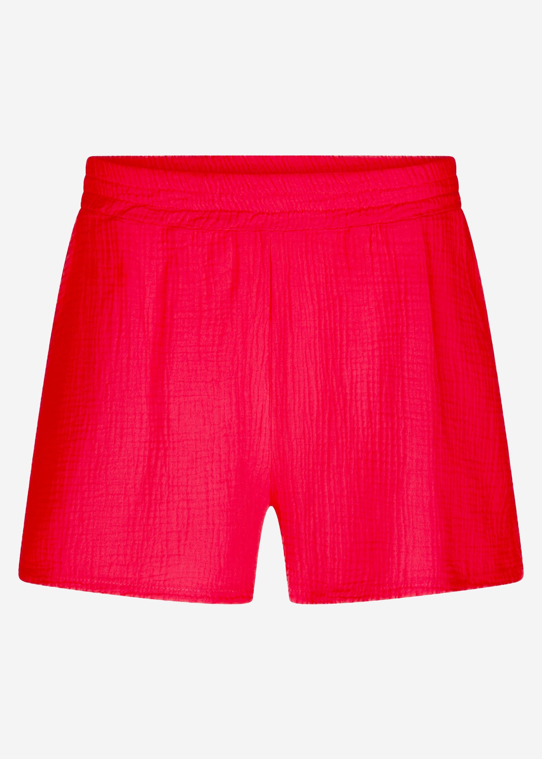 SASSYCLASSY Shorts High-Waist Musselin Shorts Damen günstig online kaufen