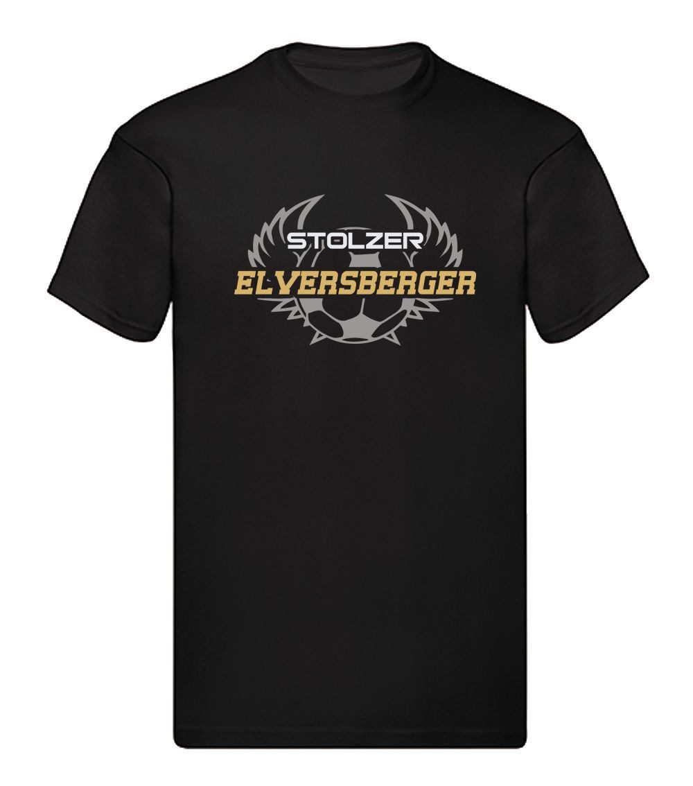 G-graphics T-Shirt Stolzer Elversberger (1-tlg) Herren T-Shirt mit einem Motiv für den echten Fan