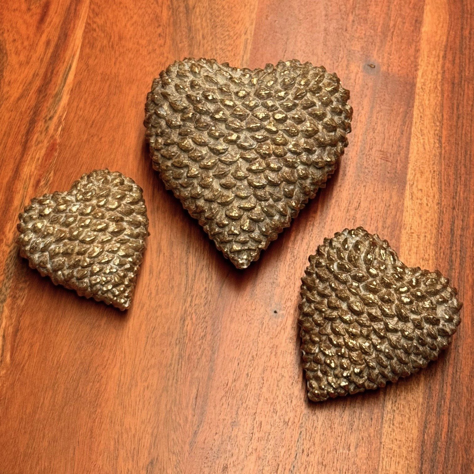 Online-Fuchs Dekofigur 3er Set Deko Herzen günstig online kaufen