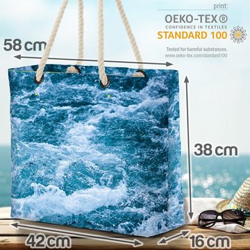 VOID Strandtasche (1-tlg), Meereswellen Ozean Beach Bag Meer Wasser tropisch Wellen Reisen Strand Urlaub