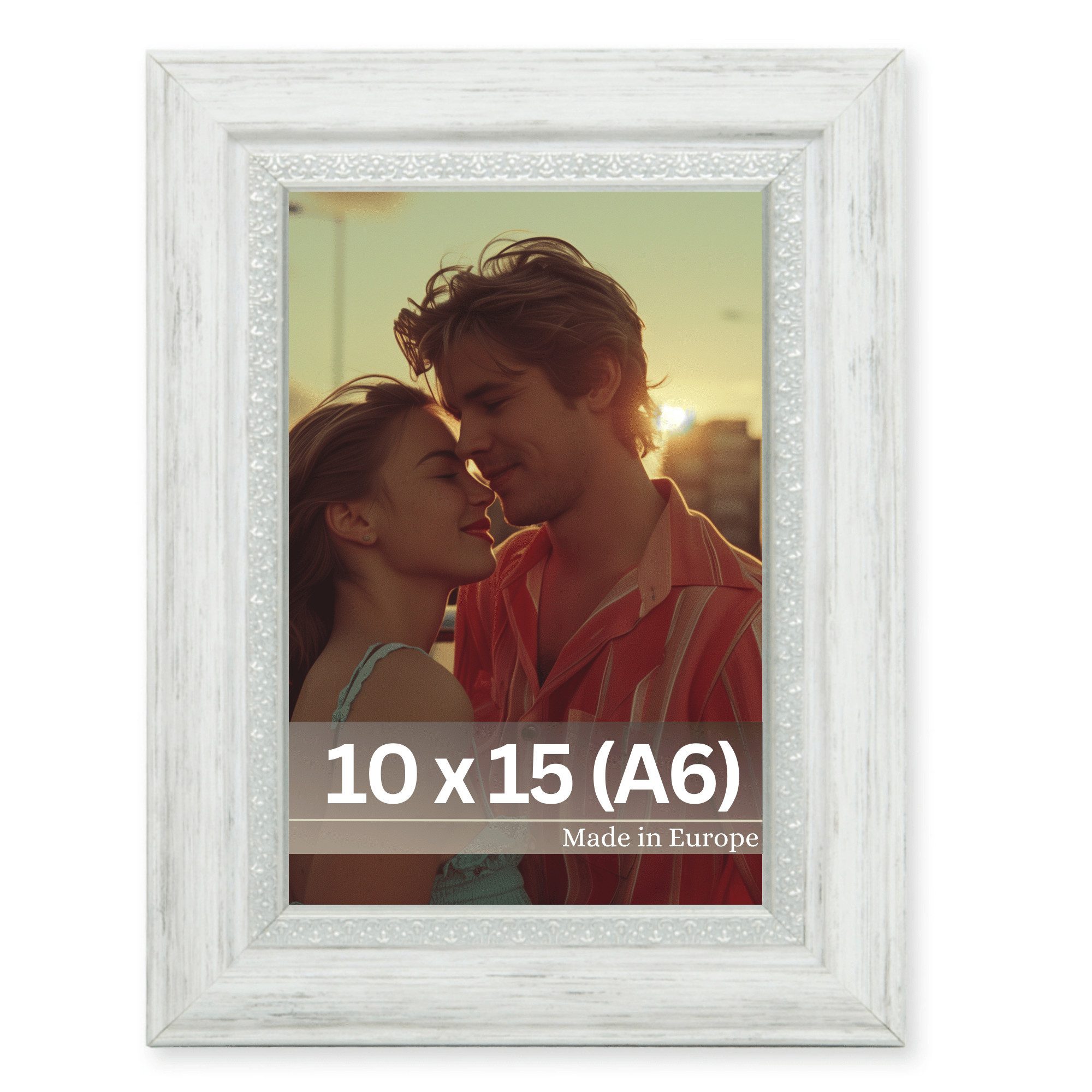 Victor (Zenith) Bilderrahmen Boho, Bilderrahmen Weiß 10x15 cm (A6), Bilderr günstig online kaufen